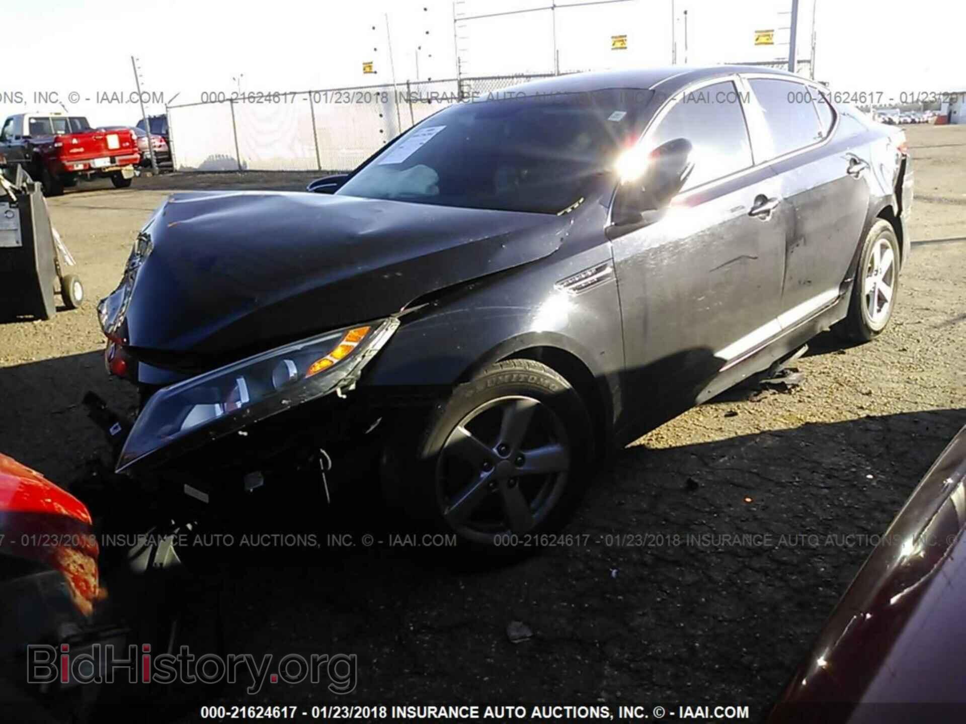 2014 Kia Optima - VIN: 5XXGM4A77EG276199 - Фото 2