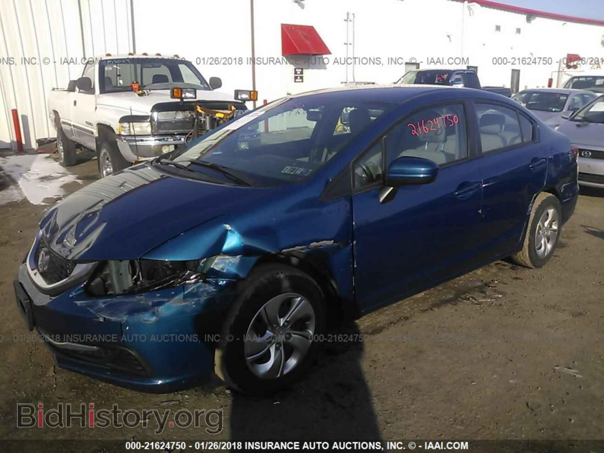 2014 Honda Civic - VIN: 19XFB2F5XEE253473 - Photo 2