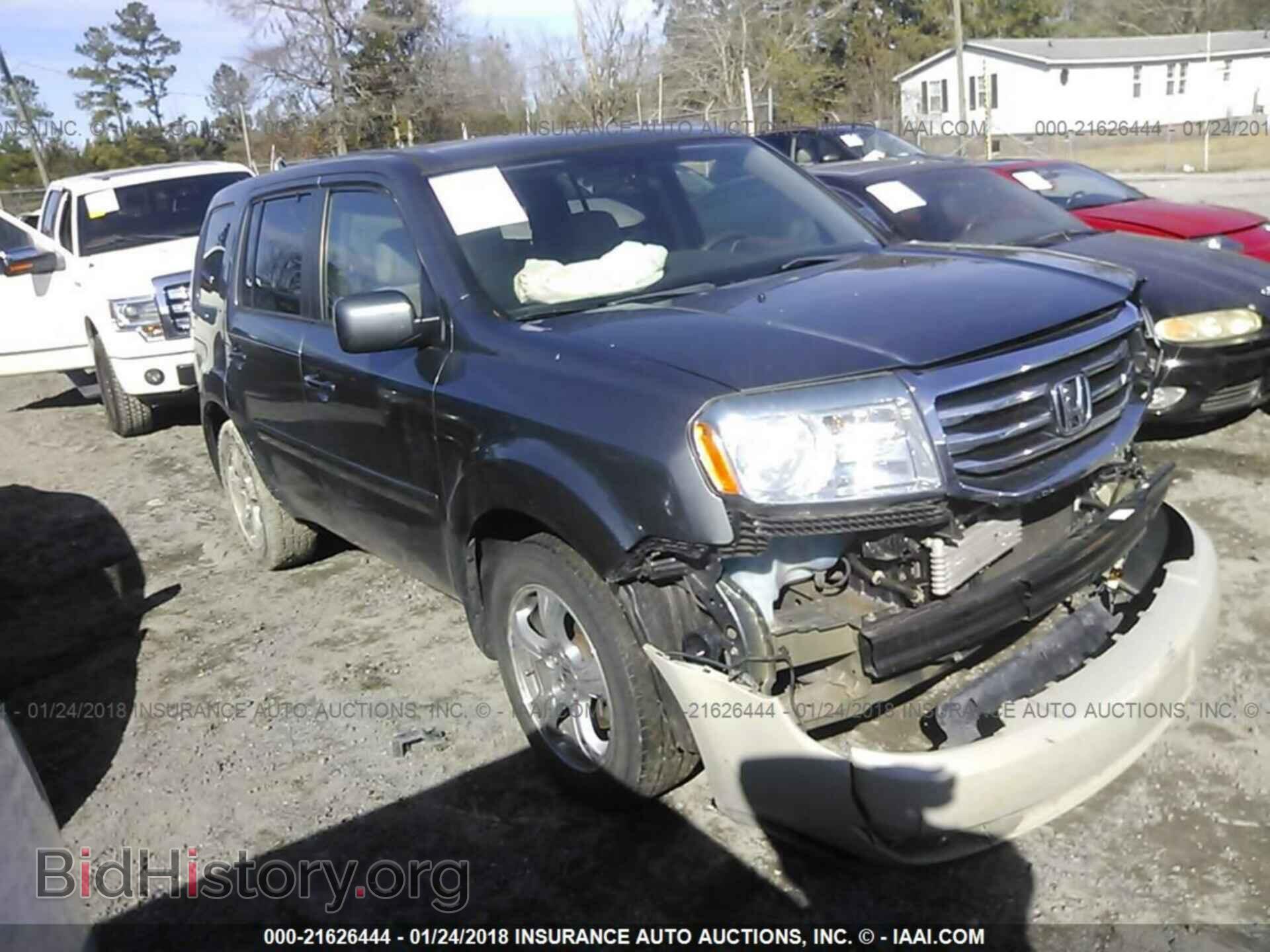 Фотография 5FNYF4H45DB046494 - Honda Pilot 2013