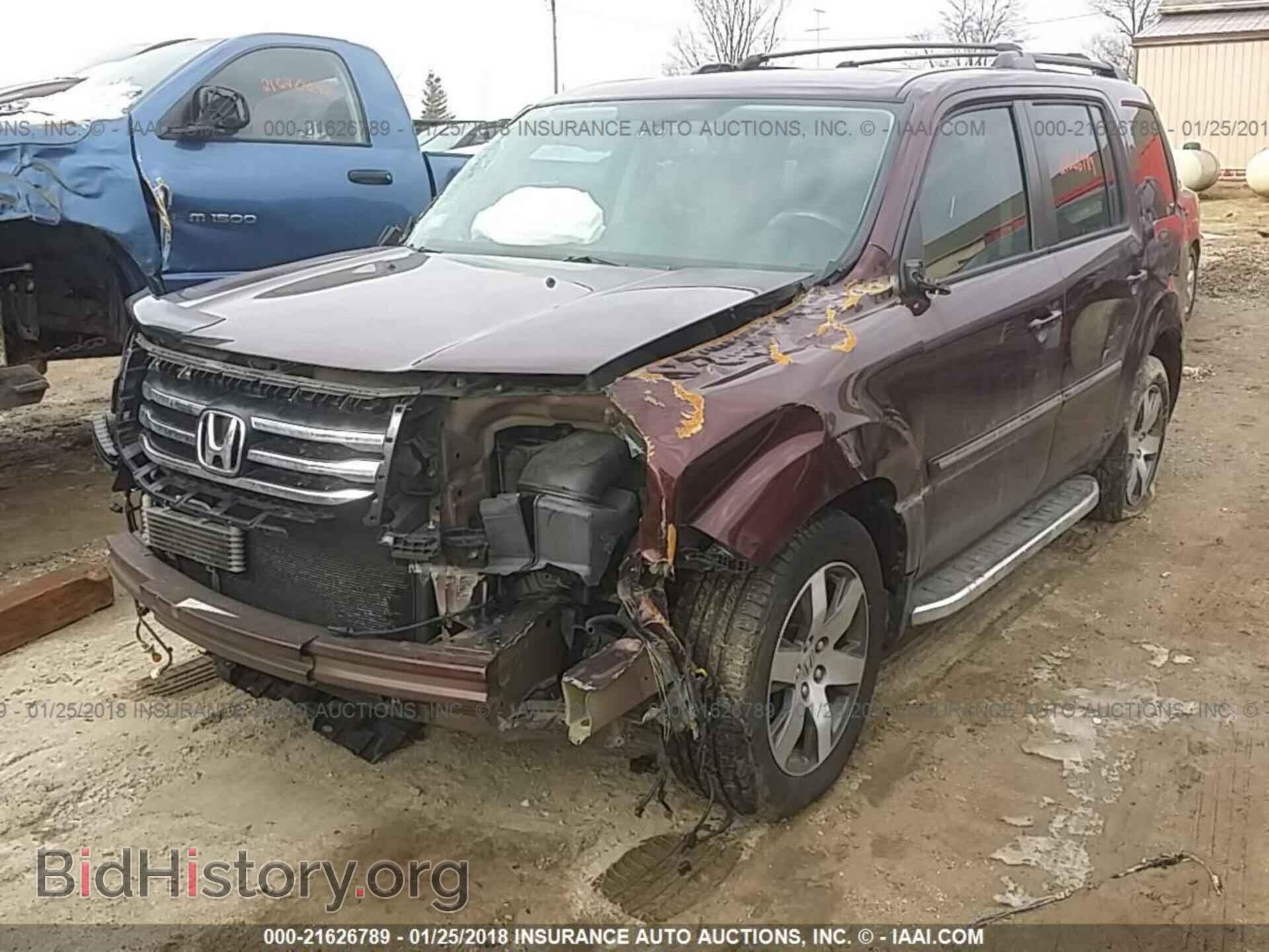 2013 Honda Pilot - VIN: 5FNYF4H29DB078542 - Photo 2