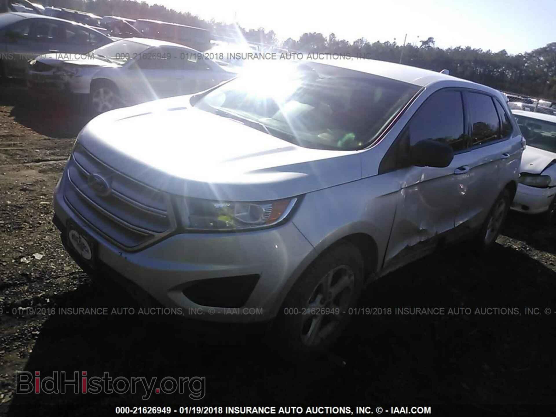 2015 Ford Edge - VIN: 2FMTK3G82FBC09604 - Фото 2
