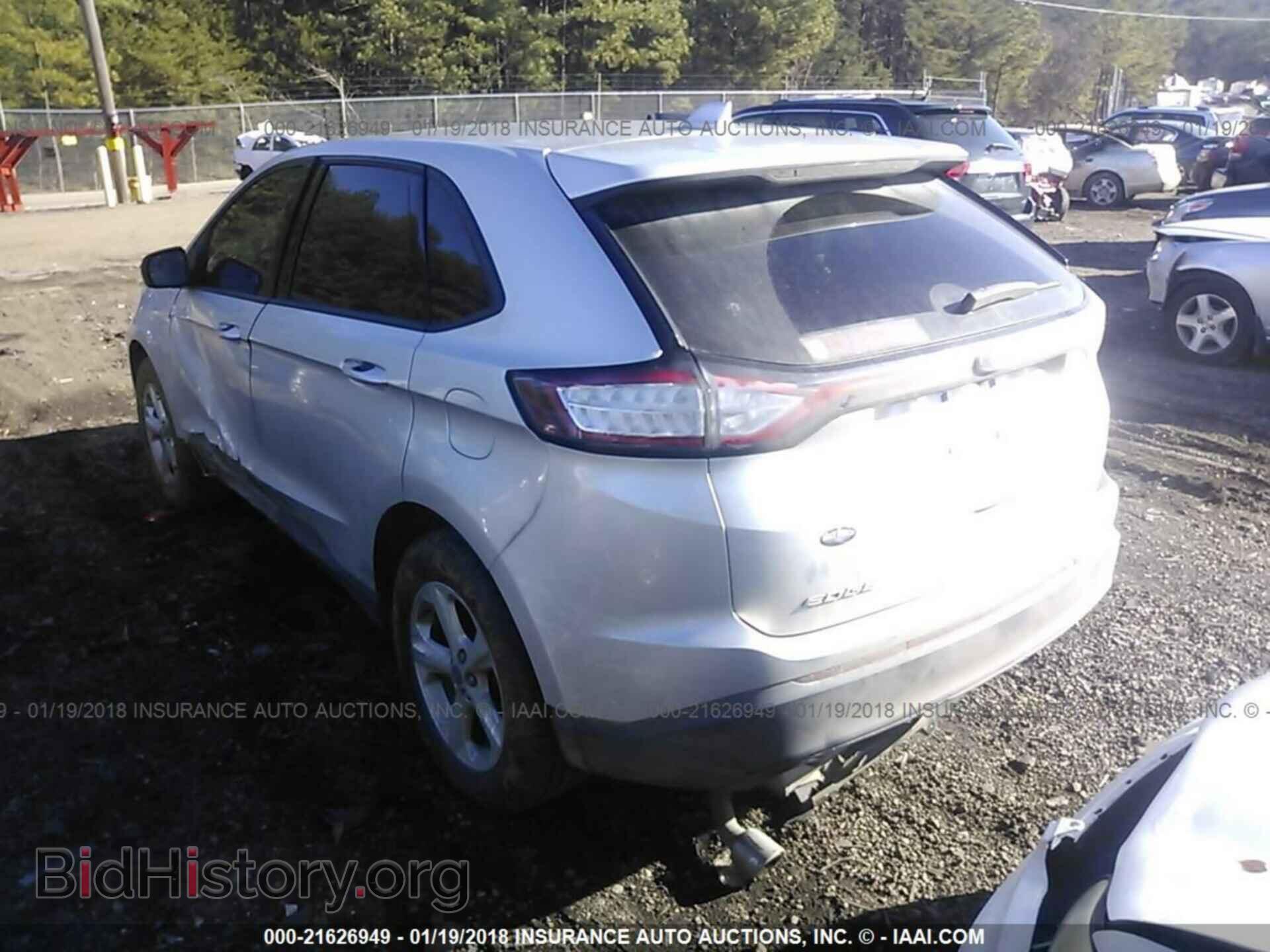 2015 Ford Edge - VIN: 2FMTK3G82FBC09604 - Фото 3