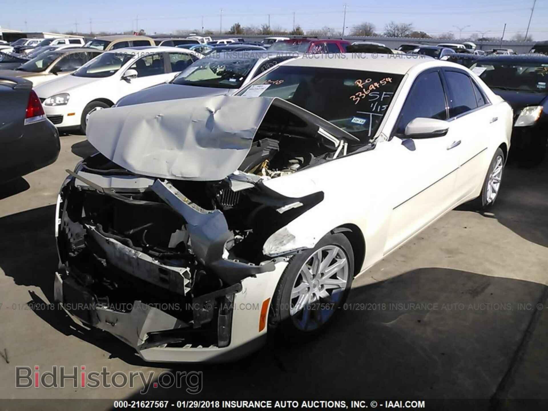 2014 Cadillac Cts - VIN: 1G6AP5SX1E0145050 - Фото 2