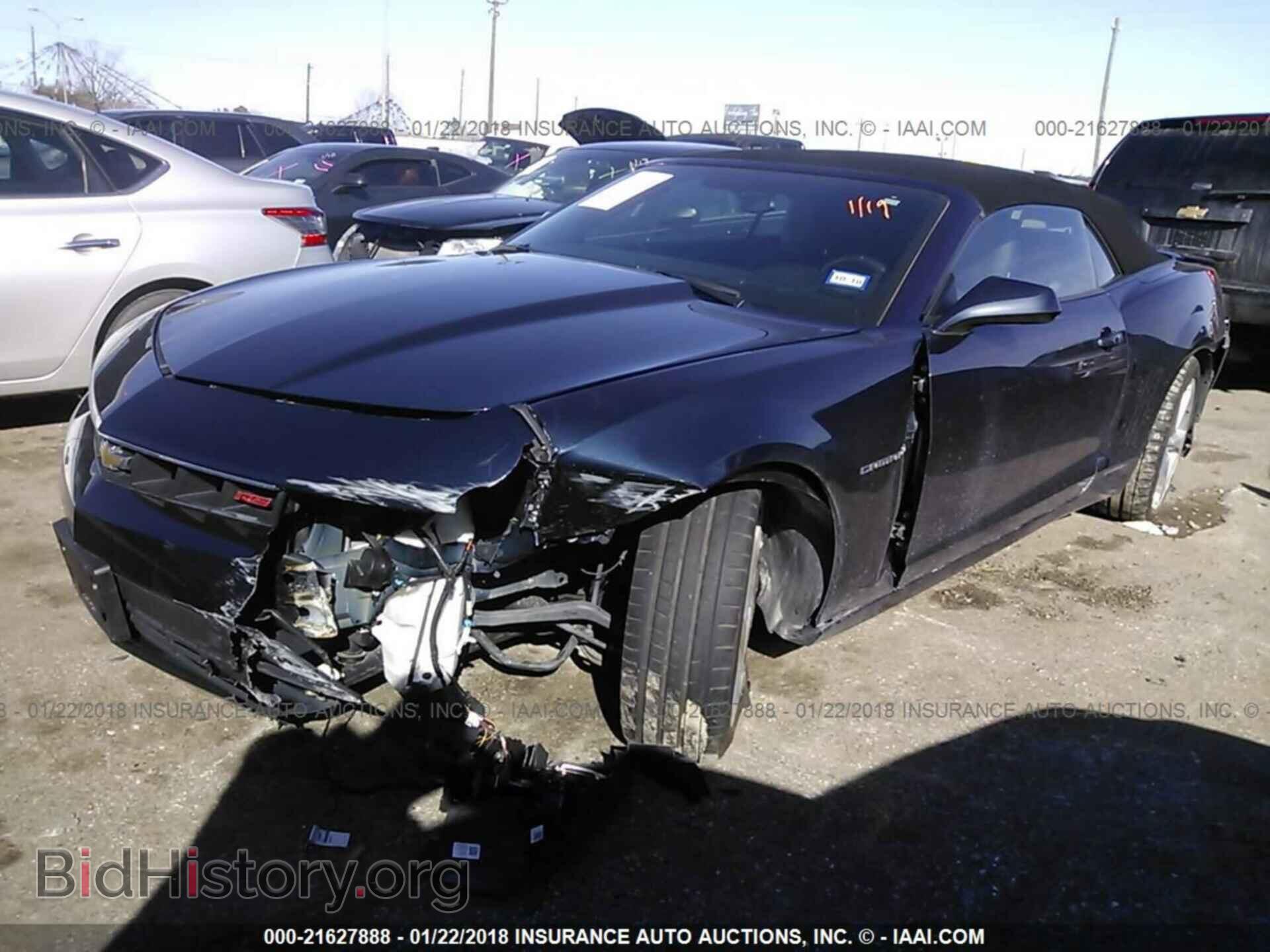 2015 Chevrolet Camaro - VIN: 2G1FE3D37F9176178 - Фото 2