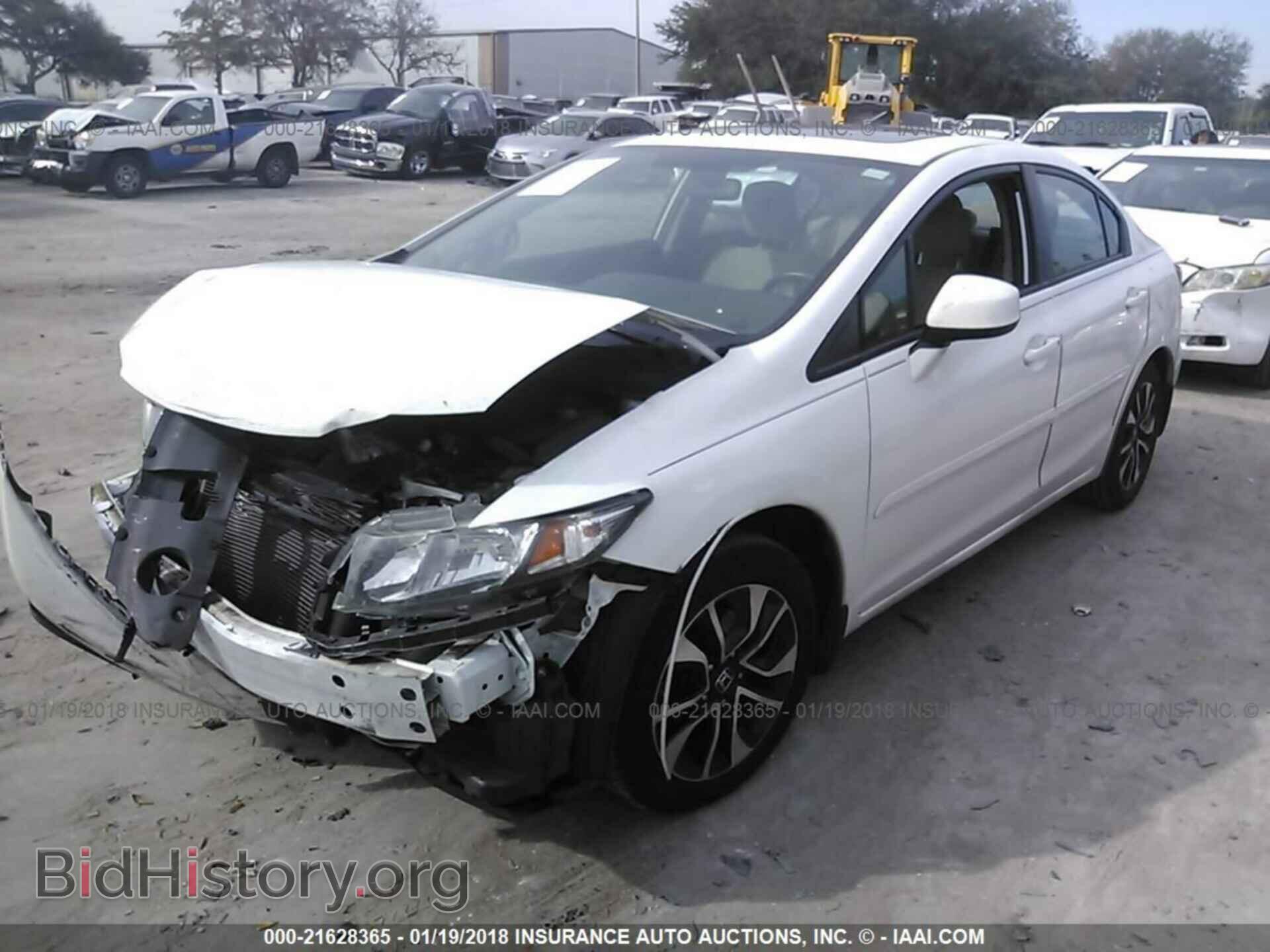 2013 Honda Civic - VIN: 19XFB2F84DE066934 - Фото 2
