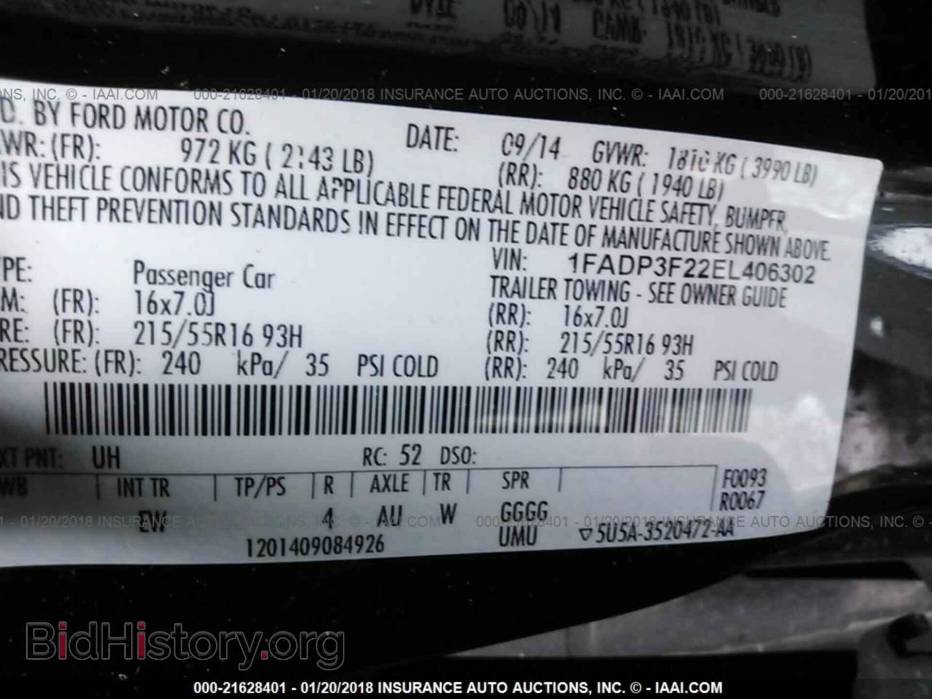 2014 Ford Focus - VIN: 1FADP3F22EL406302 - Photo 9