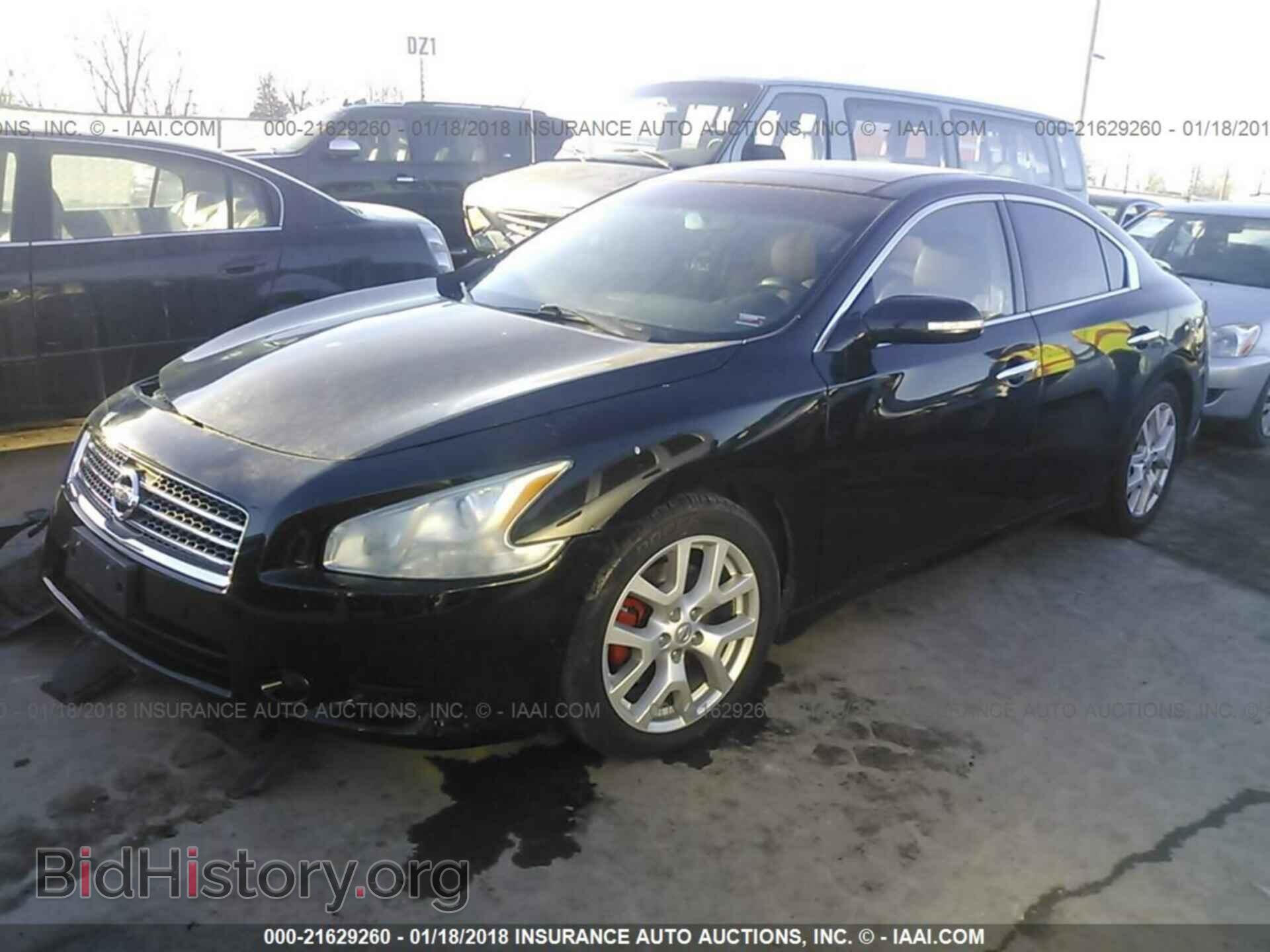 2011 Nissan Maxima - VIN: 1N4AA5AP2BC840427 - Фото 2