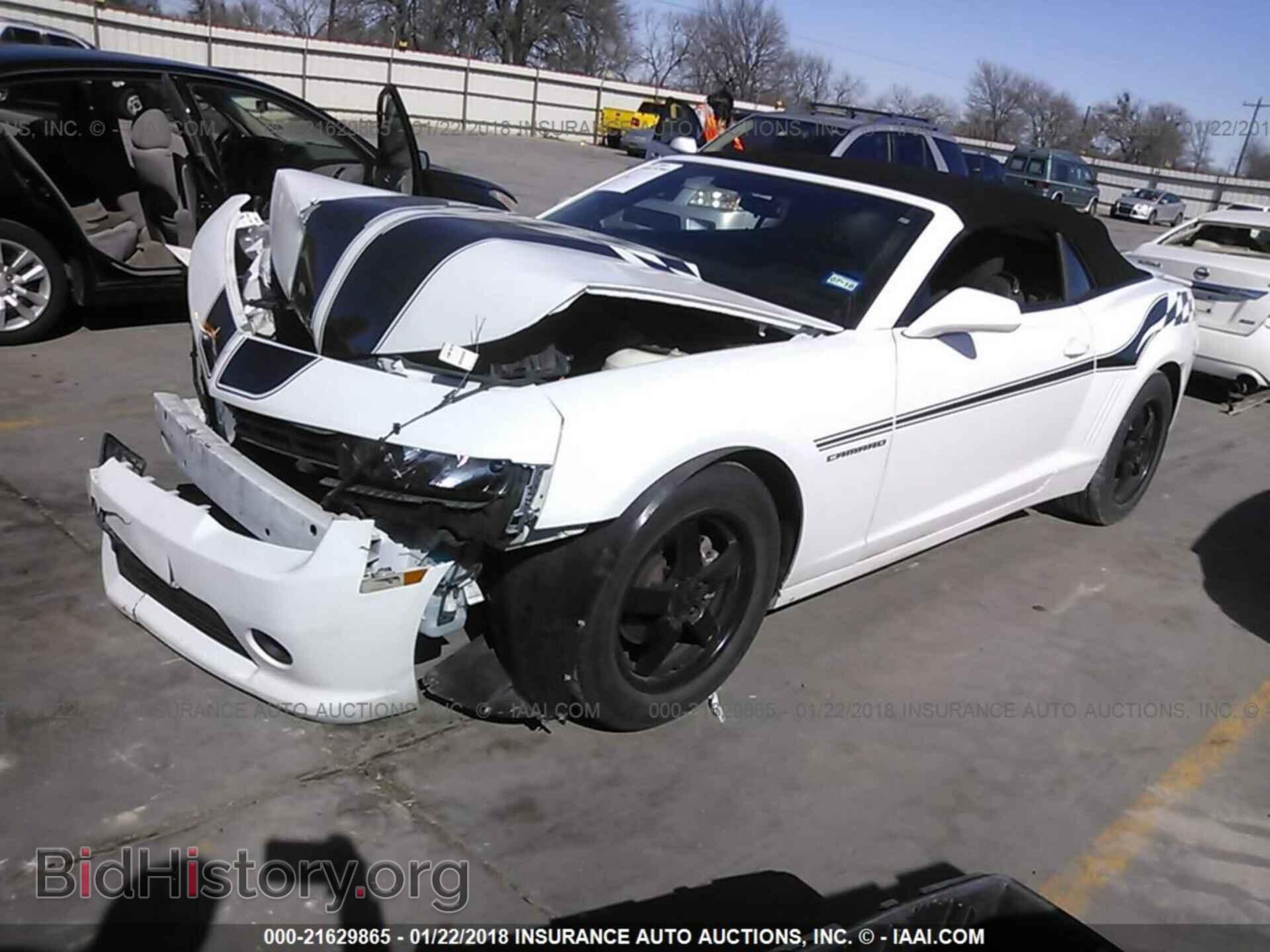 2014 Chevrolet Camaro - VIN: 2G1FB3D36E9199703 - Фото 2