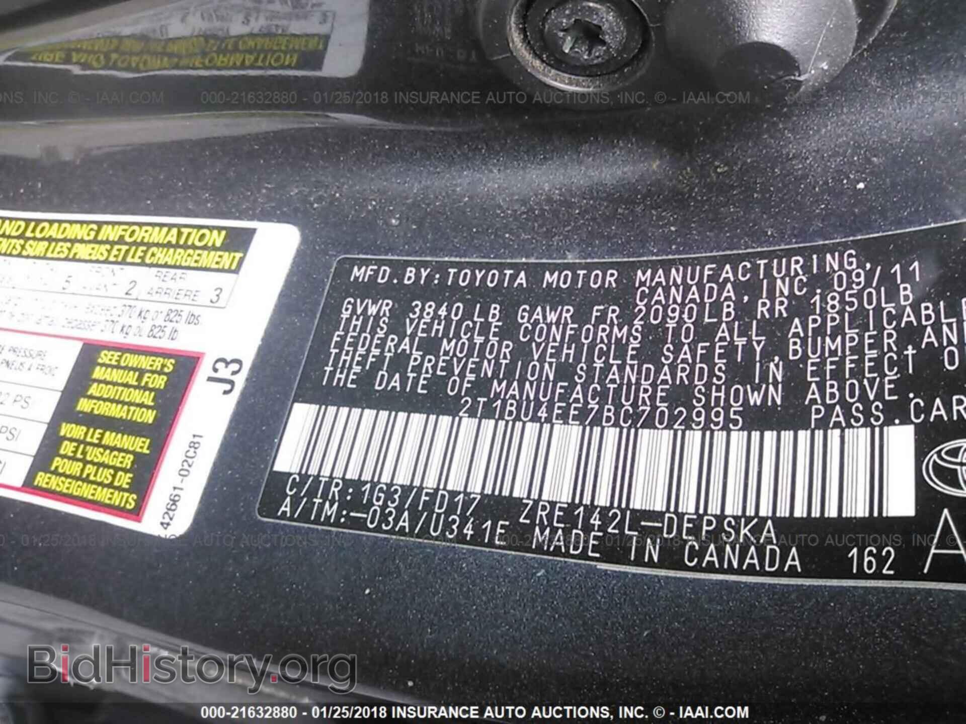 2011 Toyota Corolla - VIN: 2T1BU4EE7BC702995 - Photo 9