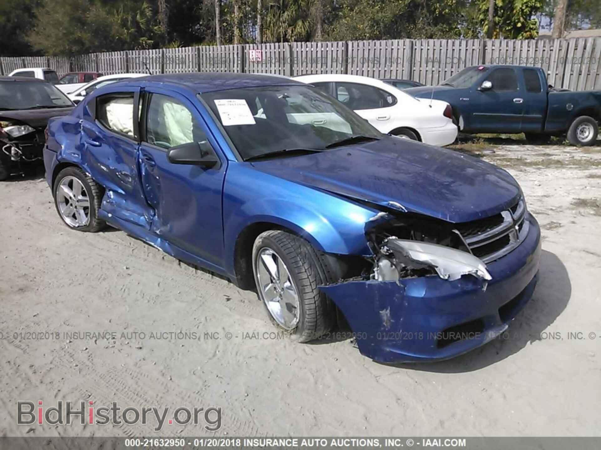 Photo 1C3CDZAB4DN702583 - Dodge Avenger 2013