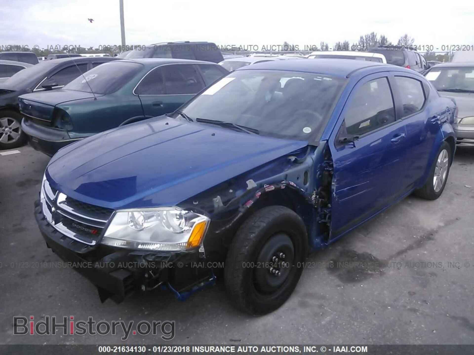2014 Dodge Avenger - VIN: 1C3CDZAB2EN138529 - Фото 2