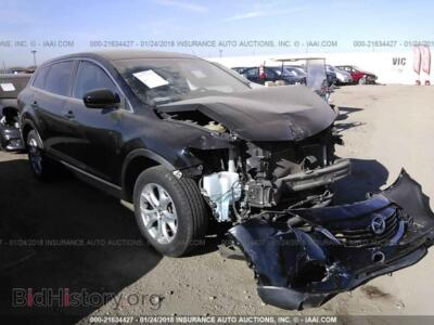 2013 Mazda CX-9, черный — VIN JM3TB2CA9D0407545, IAAI