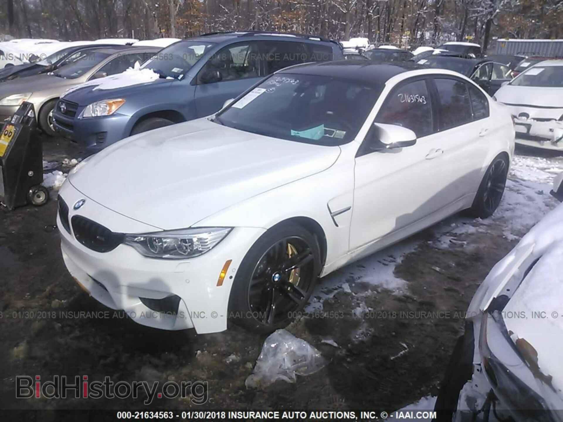 2015 Bmw M3 - VIN: WBS3C9C57FP805809 - Фото 2