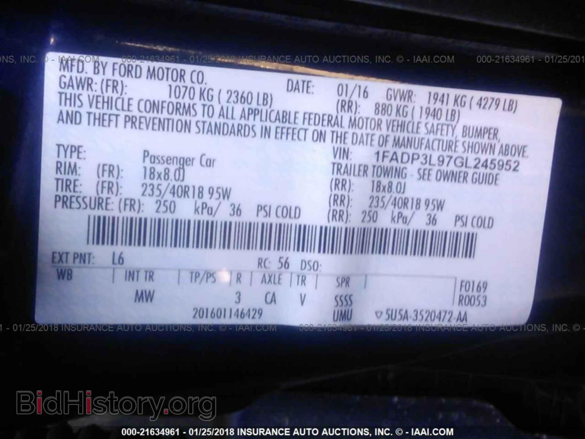 2016 Ford Focus - VIN: 1FADP3L97GL245952 - Photo 9