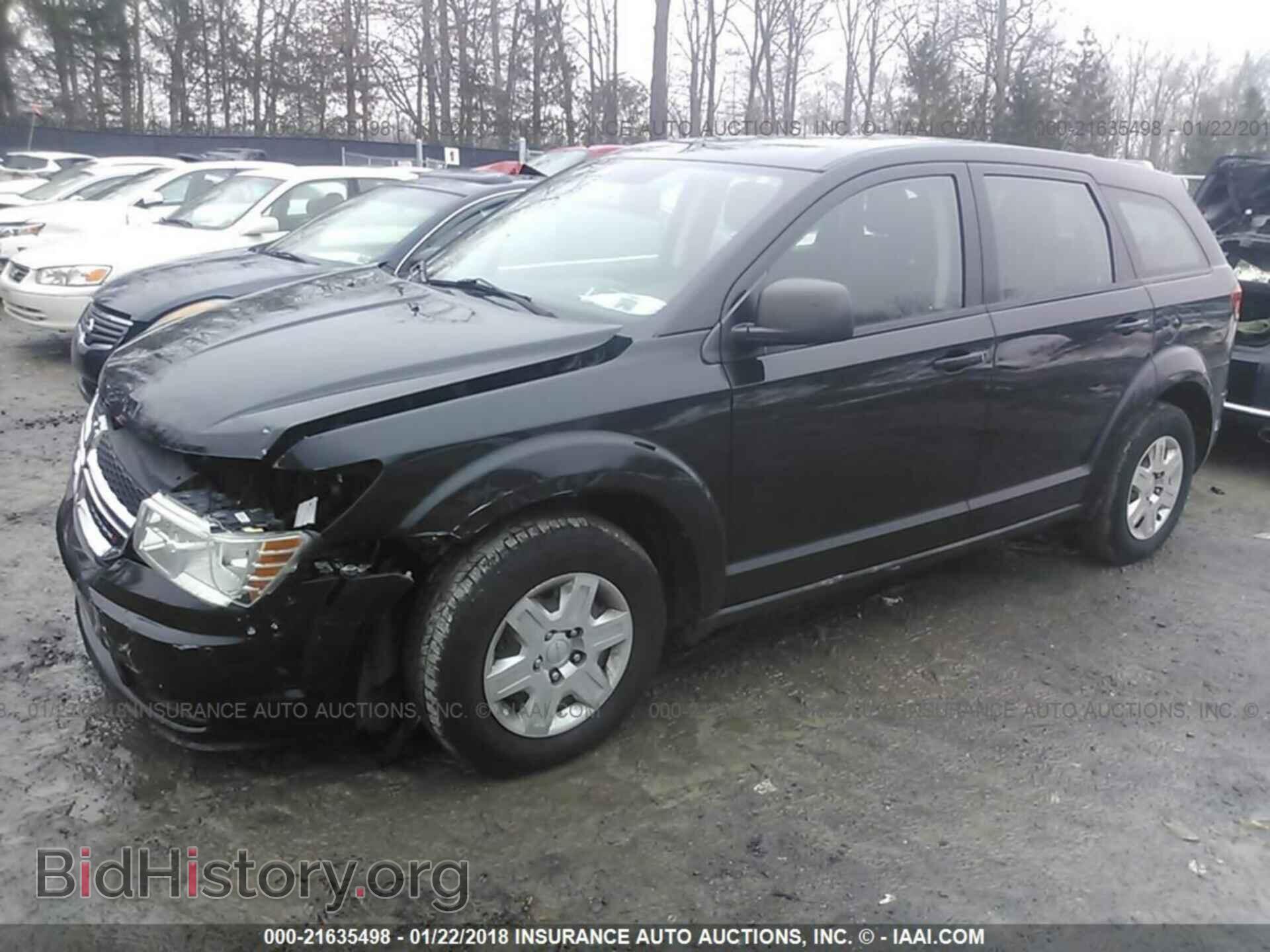 2012 Dodge Journey - VIN: 3C4PDCAB0CT372319 - Фото 2