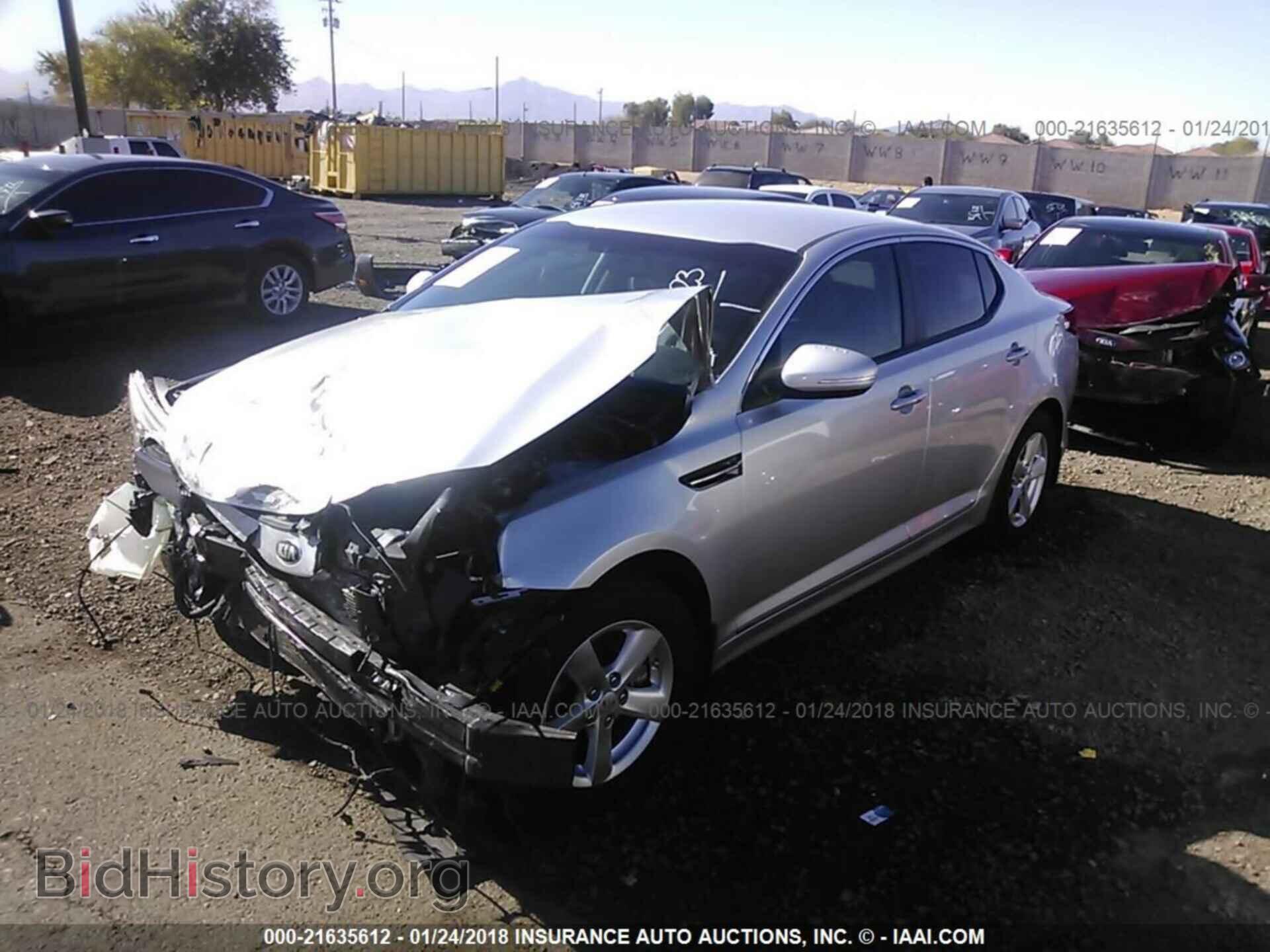 2014 Kia Optima - VIN: KNAGM4A72E5455218 - Photo 2