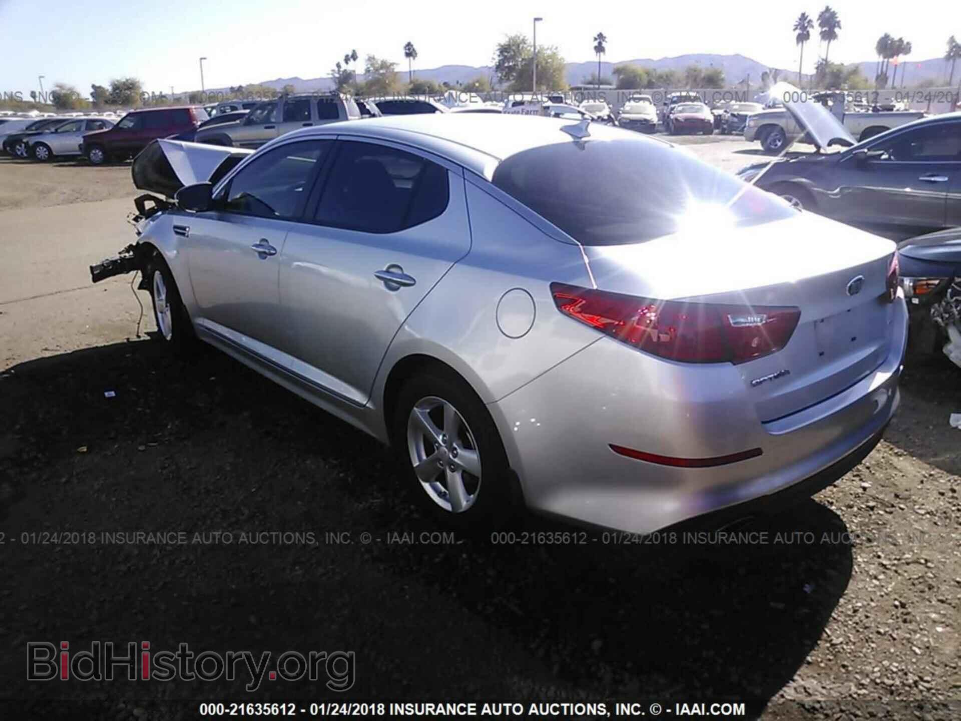 2014 Kia Optima - VIN: KNAGM4A72E5455218 - Photo 3