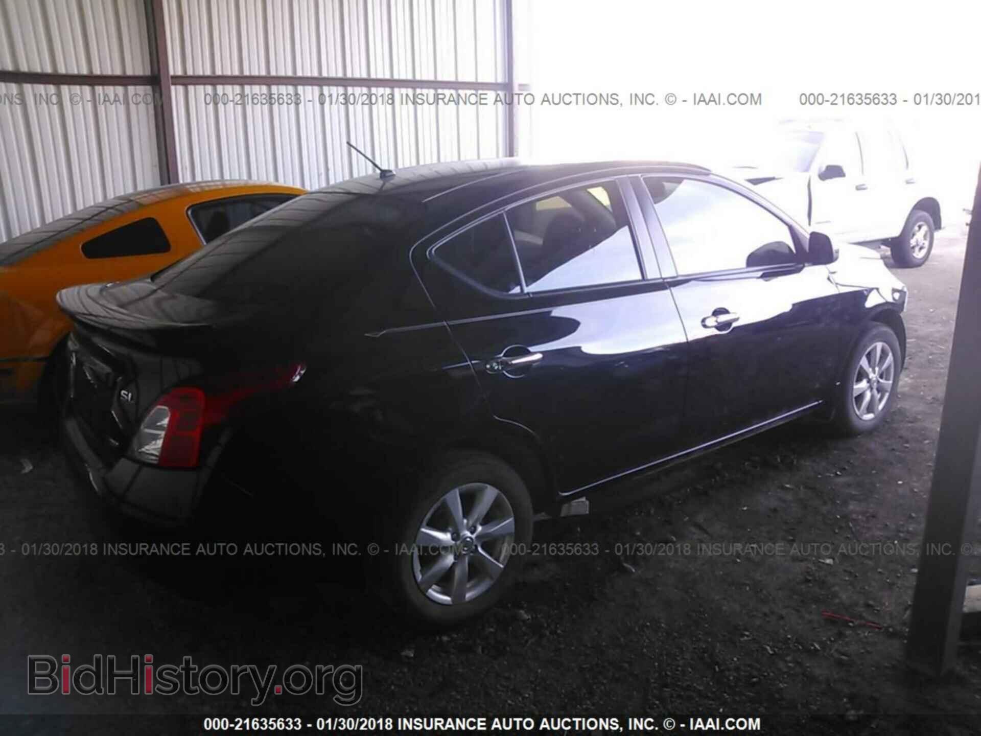 2013 Nissan Versa - VIN: 3N1CN7AP1DL878521 - Фото 4