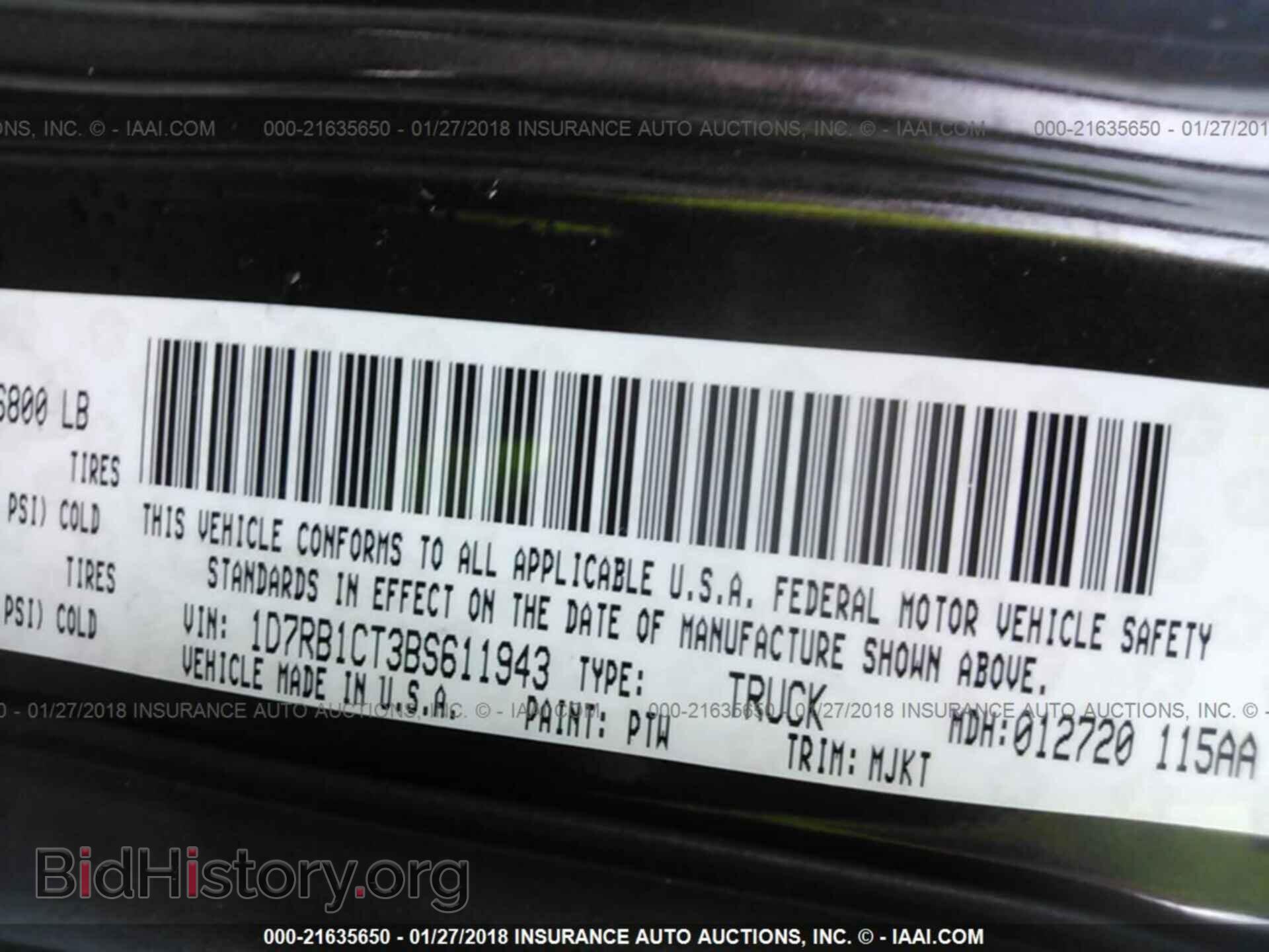 2011 Dodge Ram 1500 - VIN: 1D7RB1CT3BS611943 - Photo 9