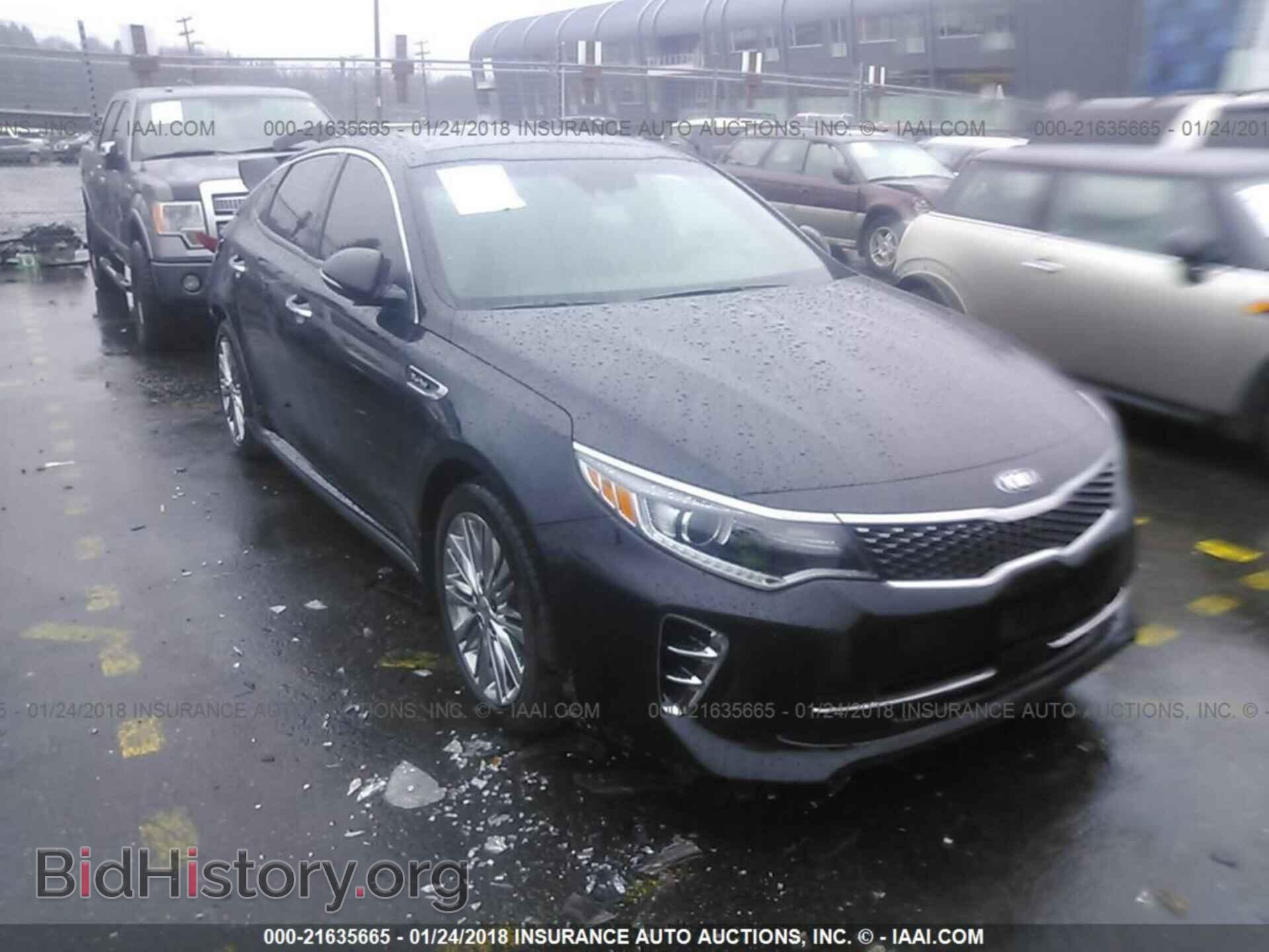 Фотография 5XXGV4L2XGG062437 - Kia Optima 2016