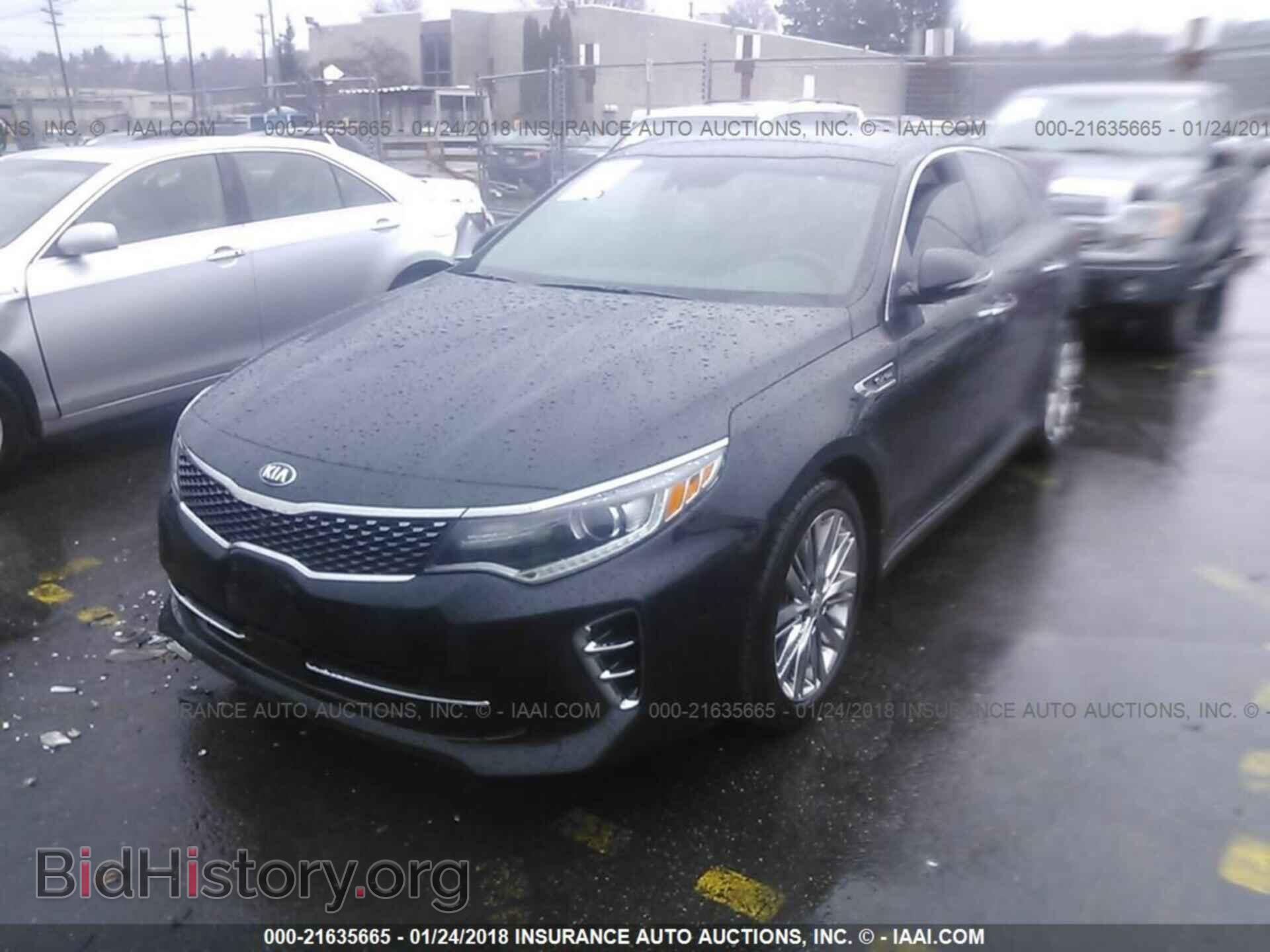 2016 Kia Optima - VIN: 5XXGV4L2XGG062437 - Photo 2