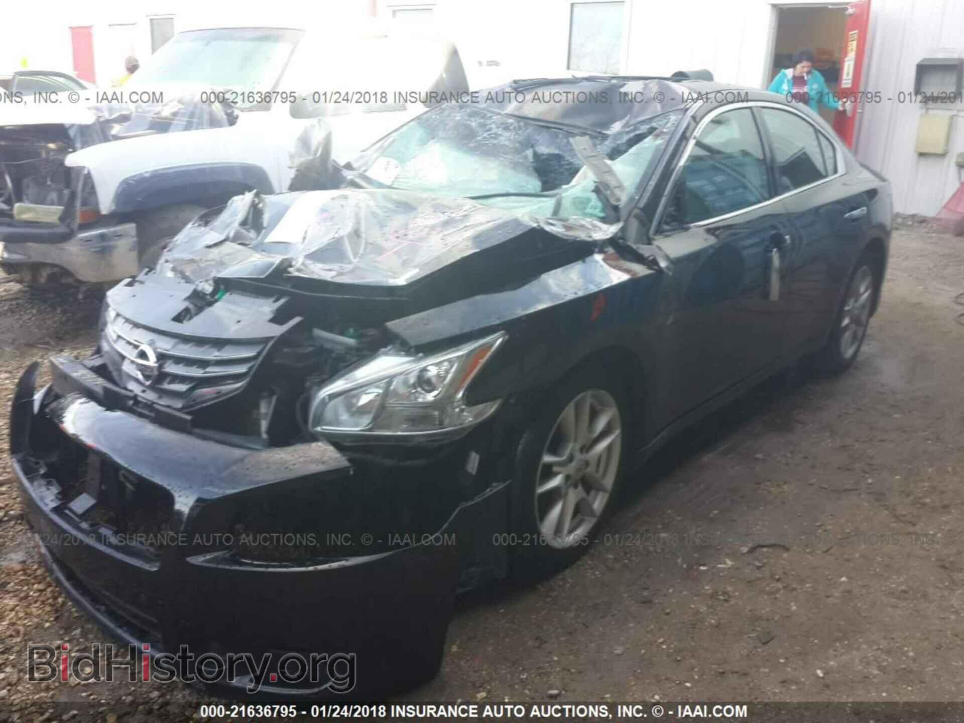 2011 Nissan Maxima - VIN: 1N4AA5AP6BC837014 - Фото 2