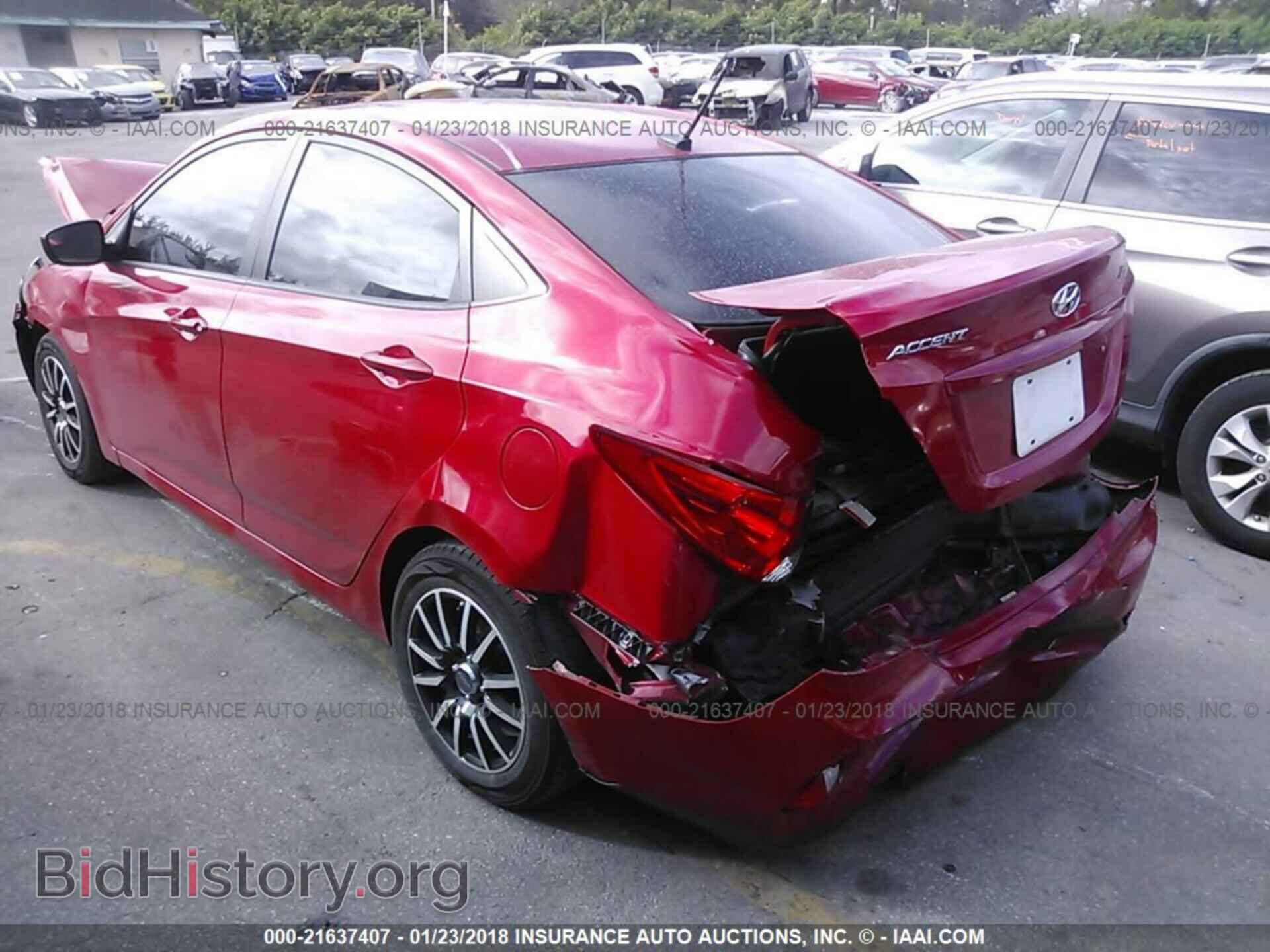 2014 Hyundai Accent - VIN: KMHCT4AE7EU691044 - Фото 3