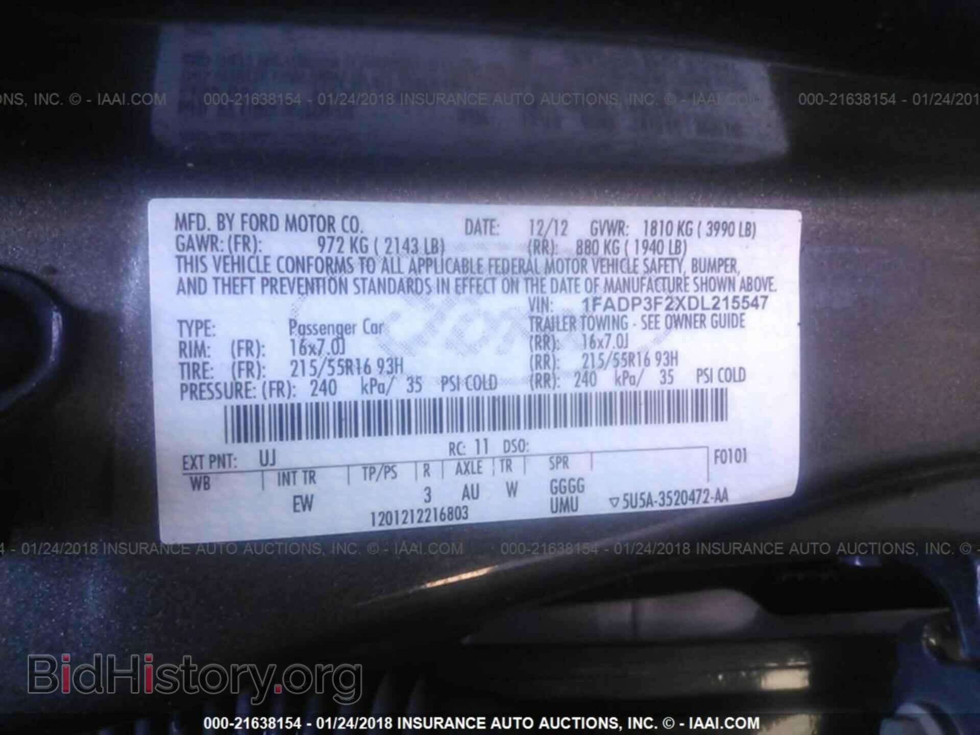 2013 Ford Focus - VIN: 1FADP3F2XDL215547 - Photo 9