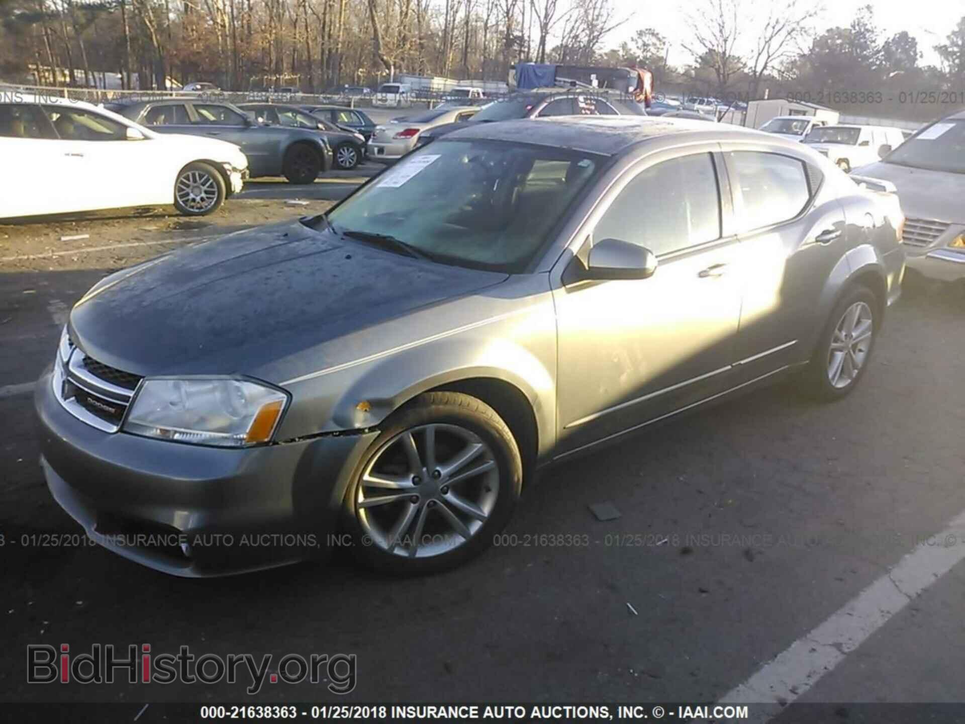 2012 Dodge Avenger - VIN: 1C3CDZEG5CN246825 - Фото 2