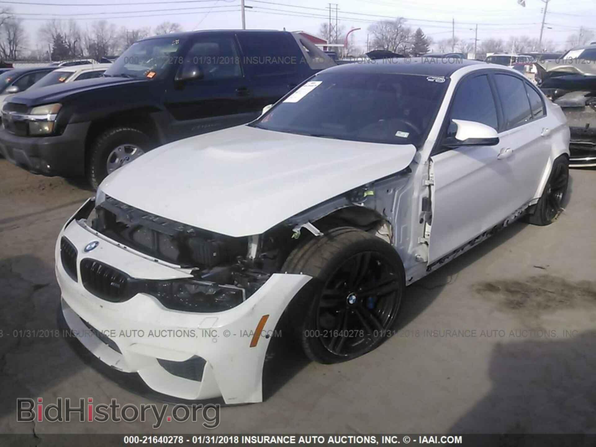 2015 Bmw M3 - VIN: WBS3C9C52FP803689 - Photo 2