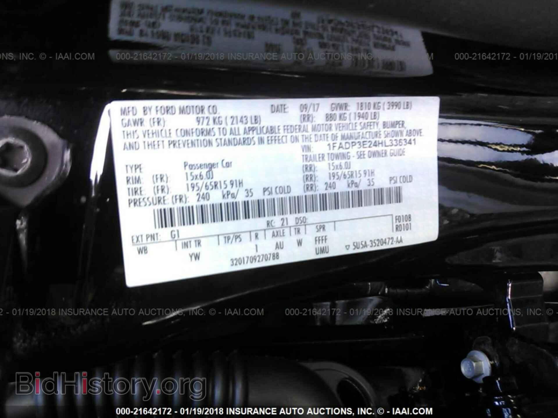 2017 Ford Focus - VIN: 1FADP3E24HL336341 - Photo 9