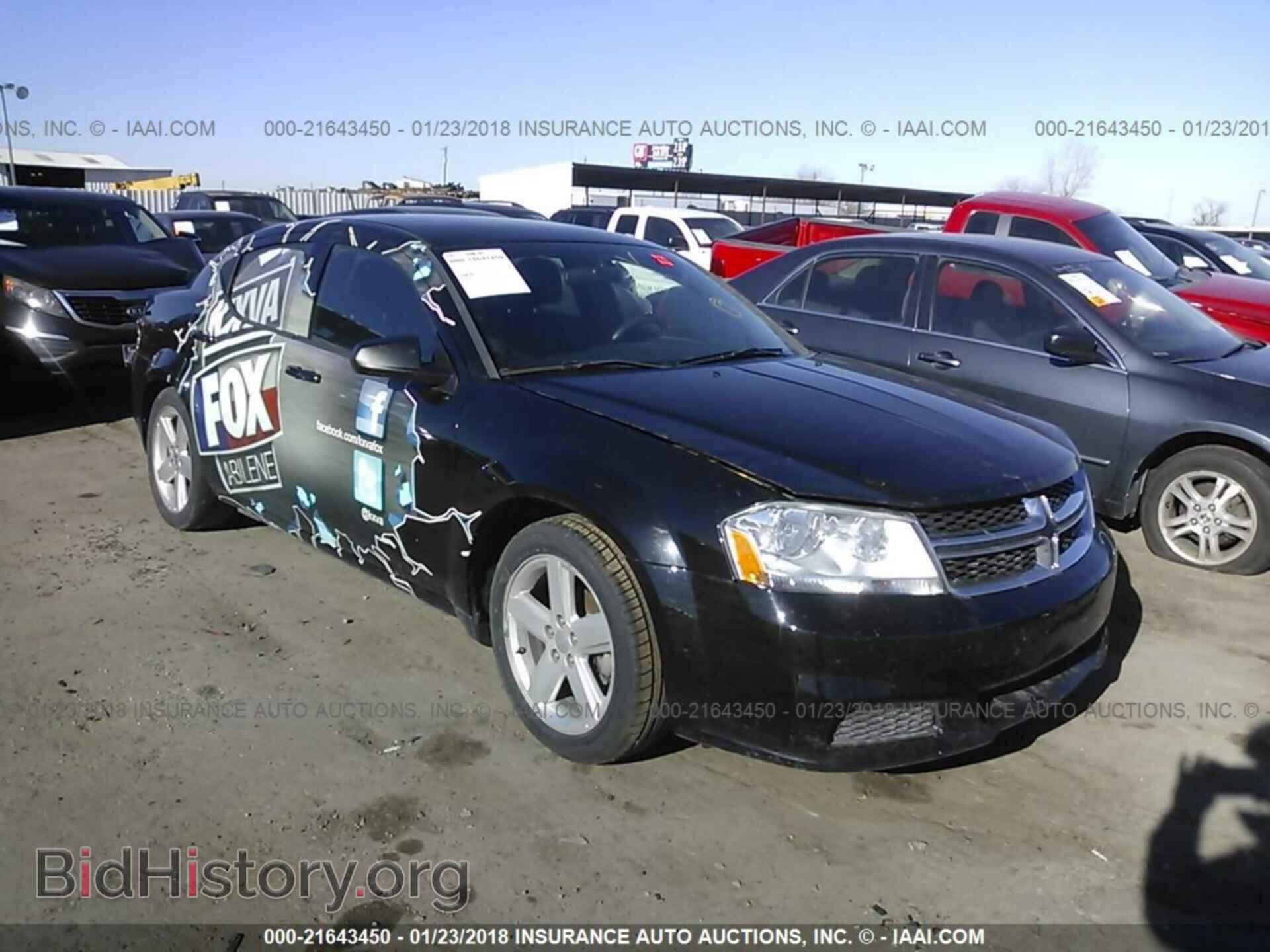 Photo 1C3CDZAB0DN516863 - Dodge Avenger 2013