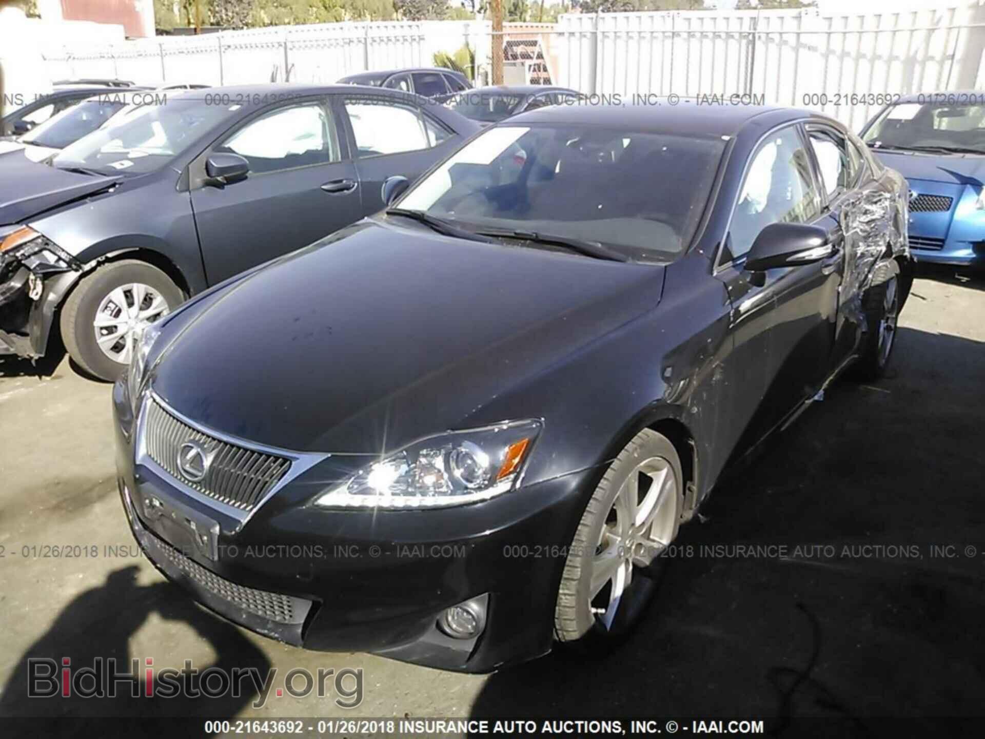 2012 Lexus Is - VIN: JTHBF5C21C5163599 - Фото 2