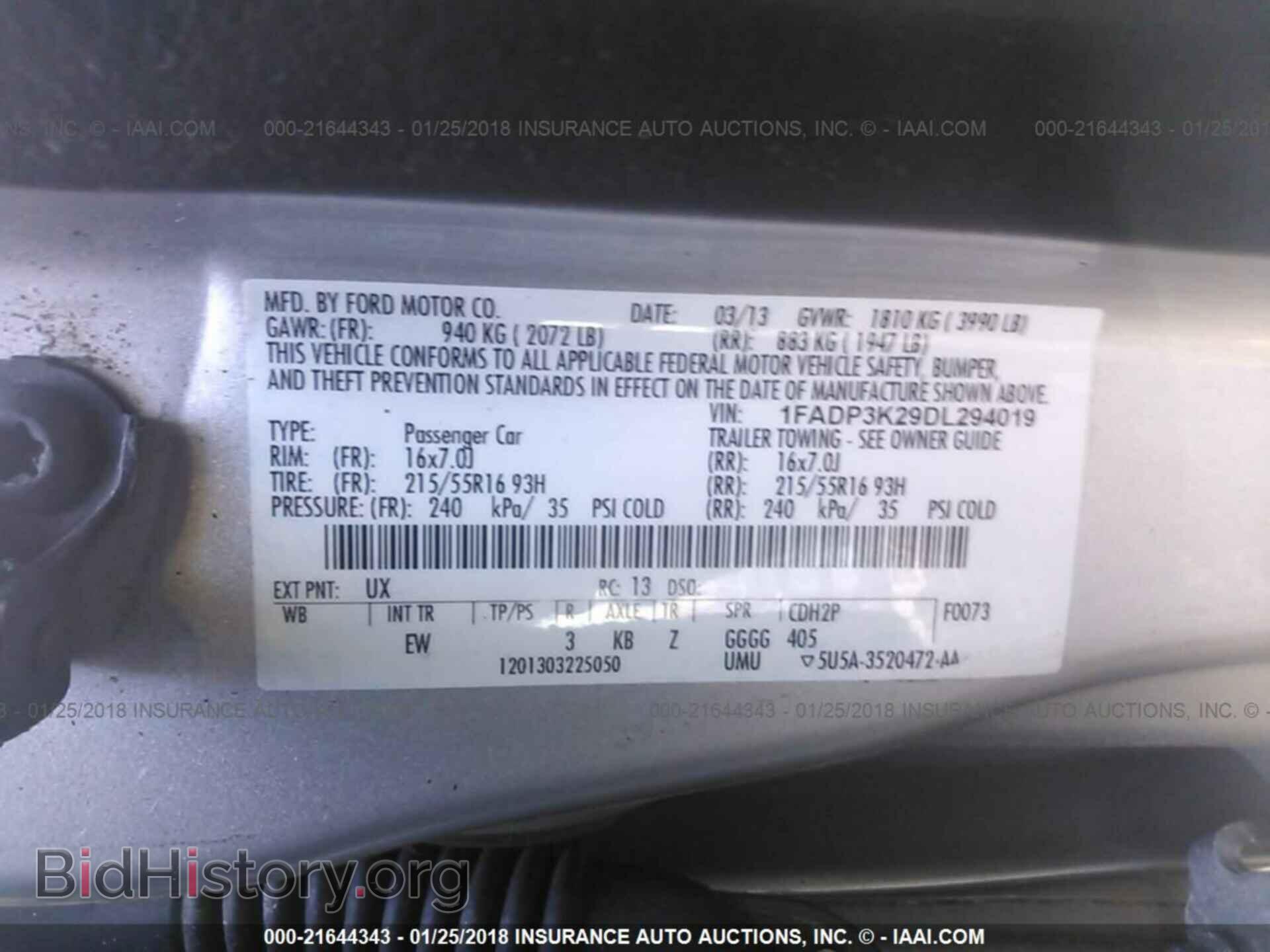2013 Ford Focus - VIN: 1FADP3K29DL294019 - Photo 9