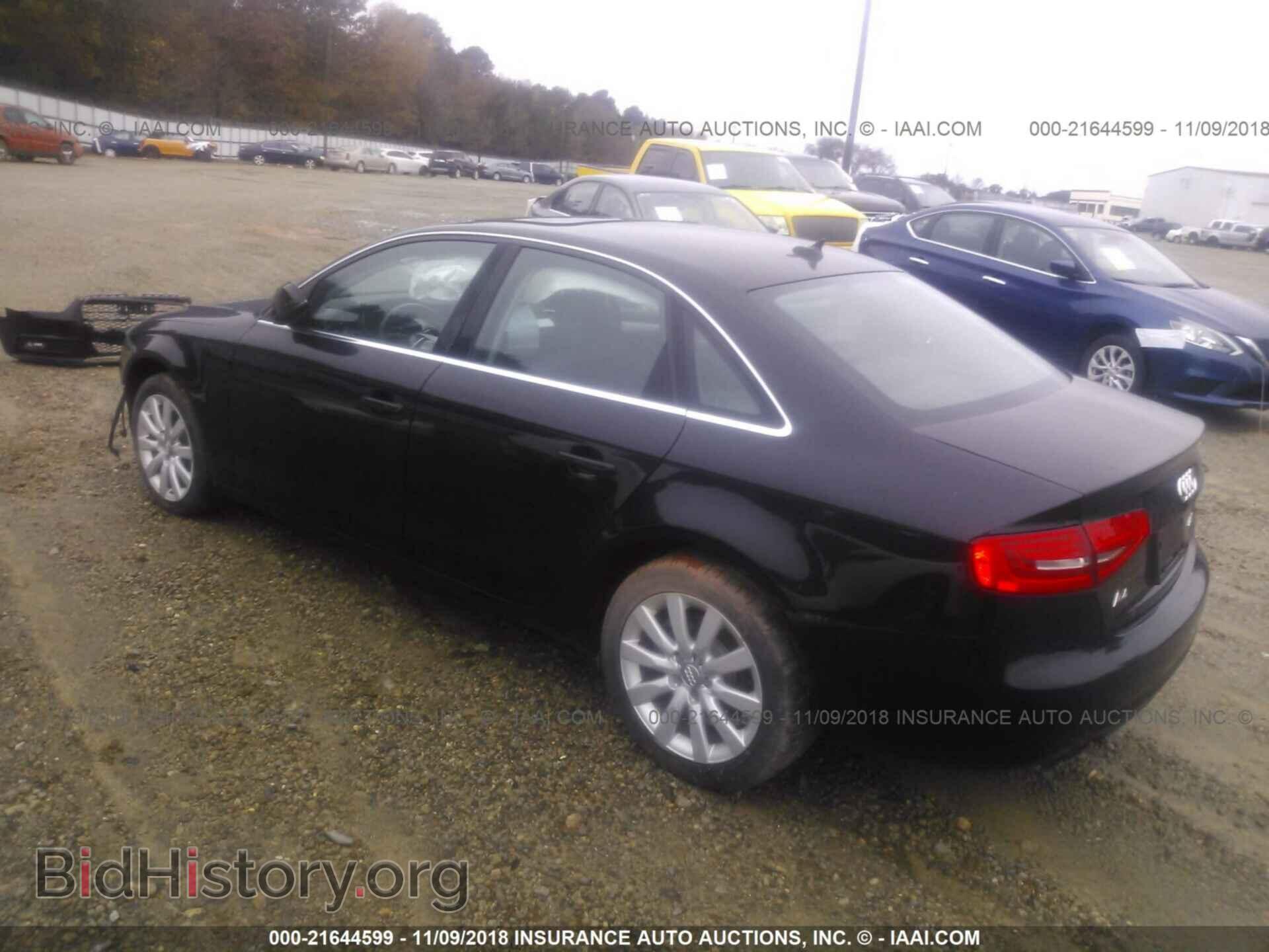 2013 Audi A4 - VIN: WAUAFAFL8DN031562 - Photo 3