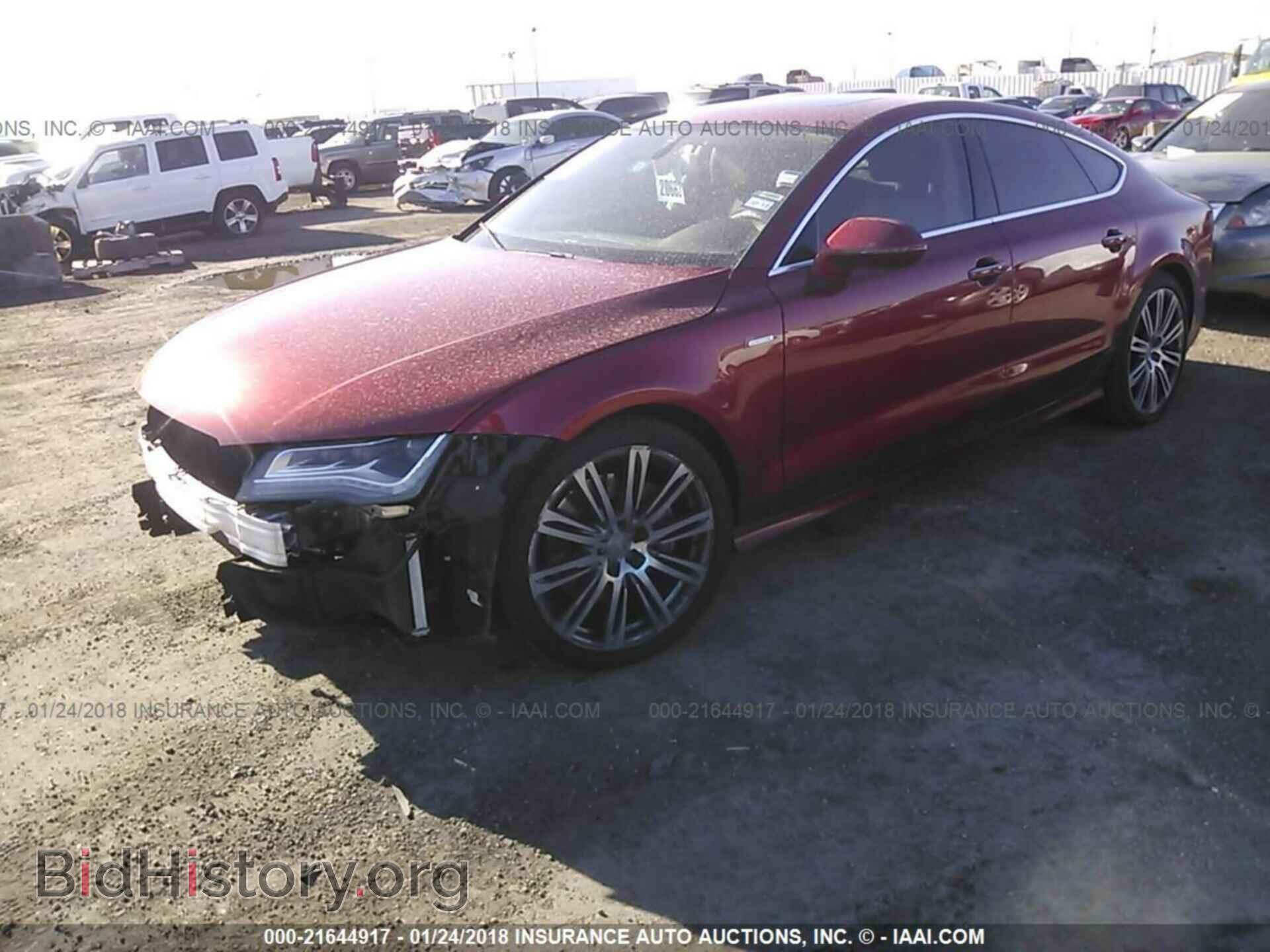 2012 Audi A7 - VIN: WAUSGAFC2CN003627 - Фото 2