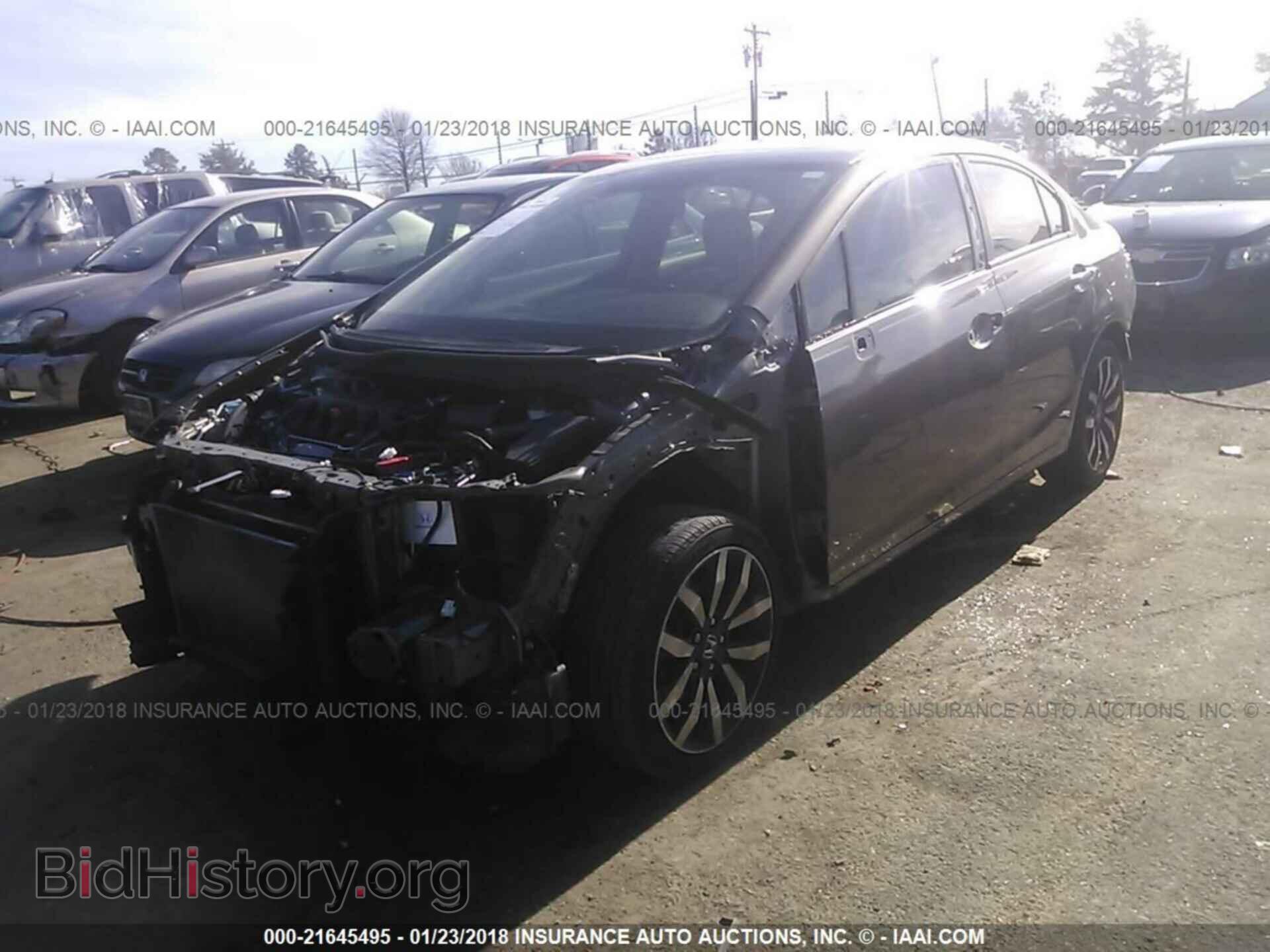 2014 Honda Civic - VIN: 19XFB2F99EE040341 - Фото 2