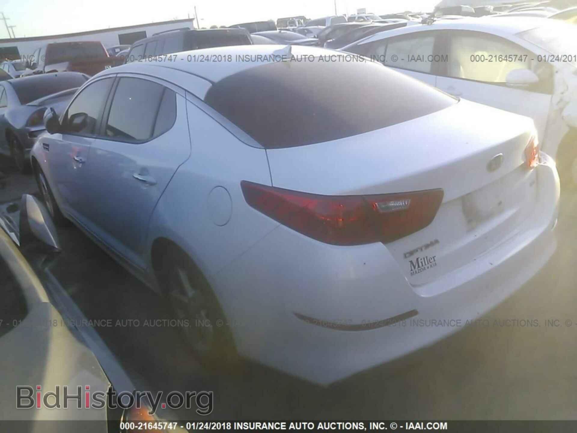2014 Kia Optima - VIN: KNAGM4A79E5470637 - Фото 3