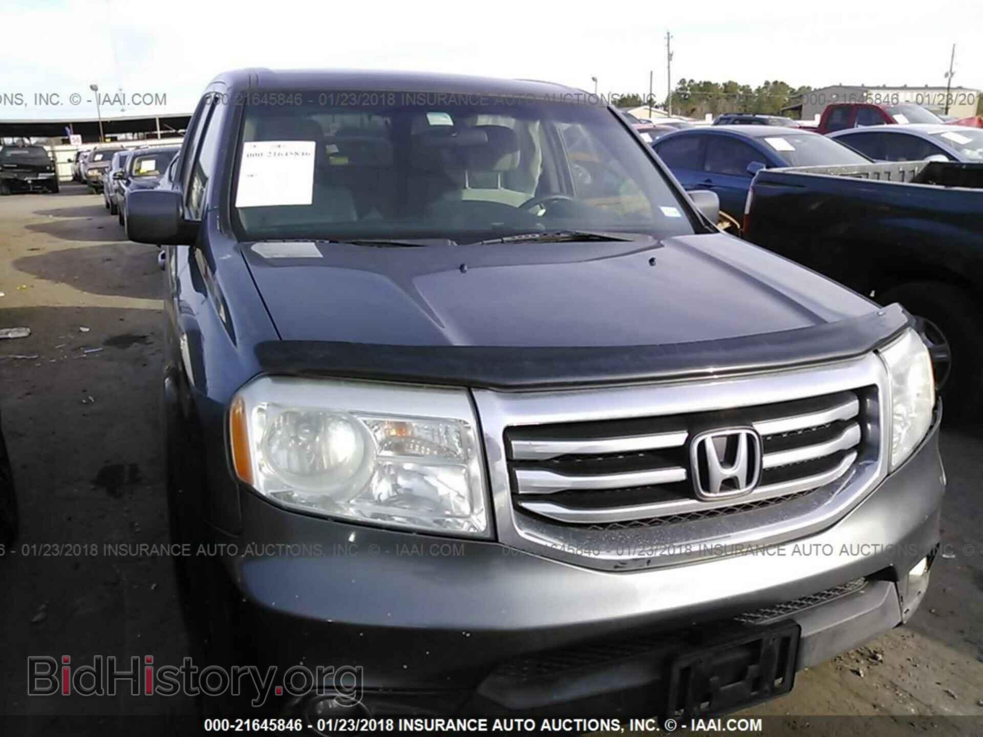 Фотография 5FNYF3H48DB030283 - Honda Pilot 2013
