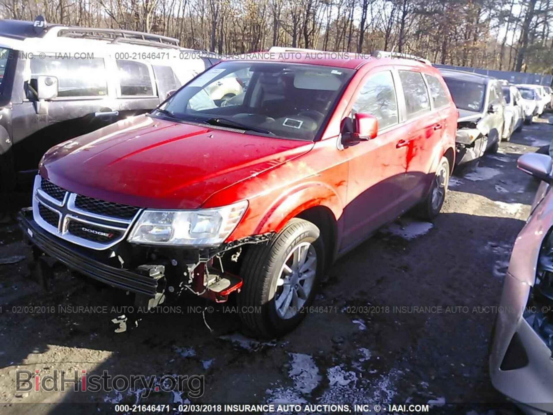 2014 Dodge Journey - VIN: 3C4PDCBG1ET243972 - Фото 2