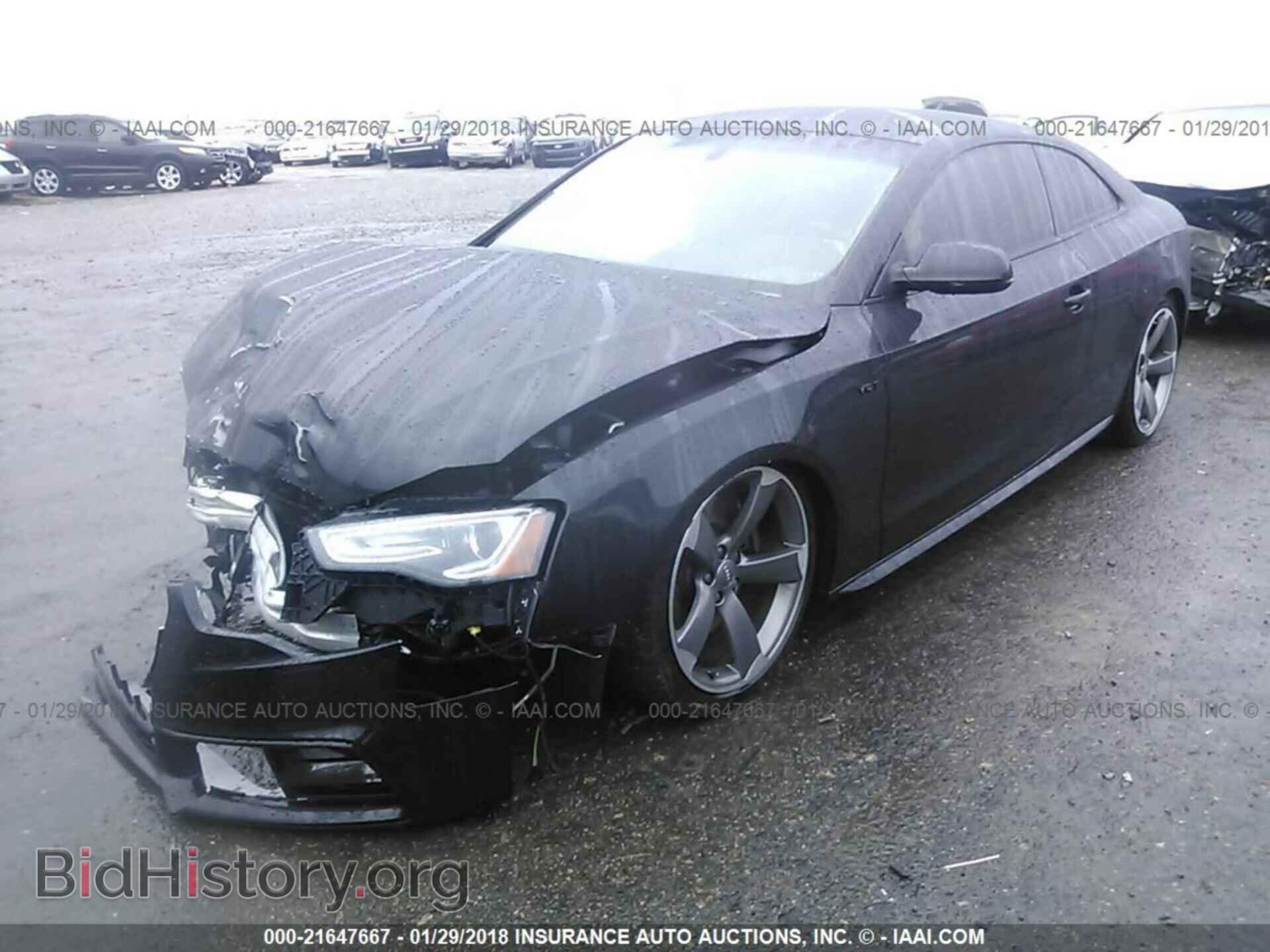 2014 Audi S5 - VIN: WAUVGAFR1EA030877 - Фото 2