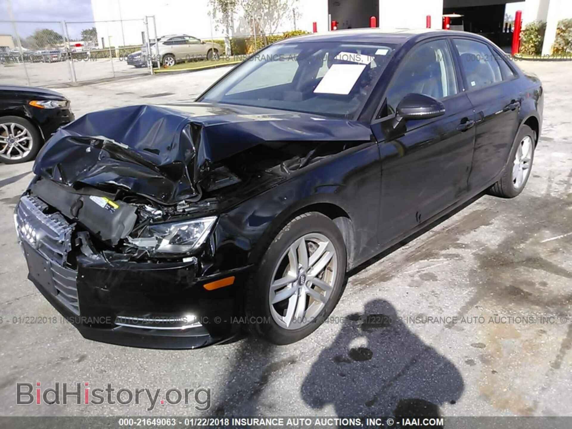 2017 Audi A4 - VIN: WAUANAF47HN052260 - Фото 2