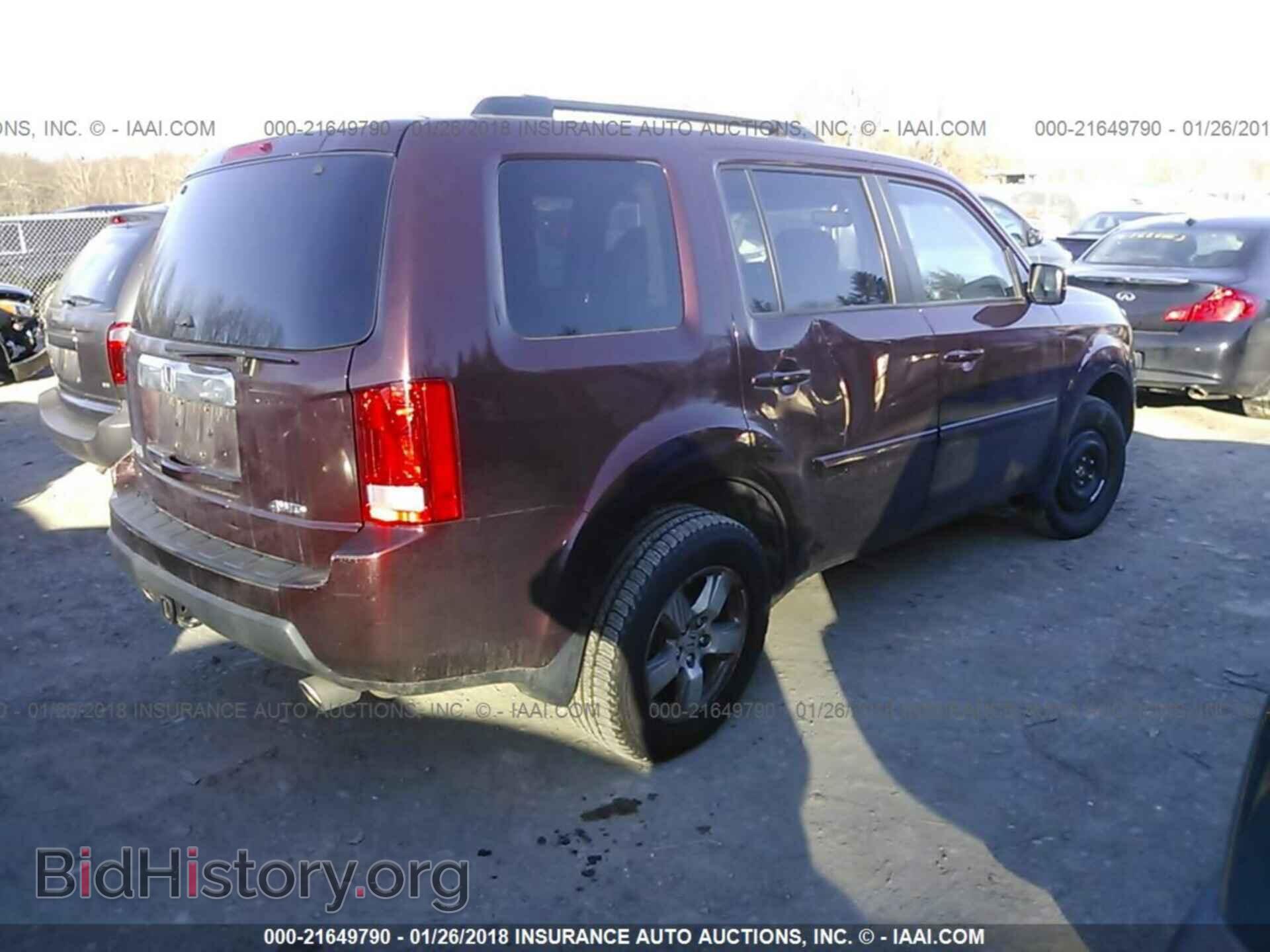 2011 Honda Pilot - VIN: 5FNYF4H59BB027887 - Фото 4