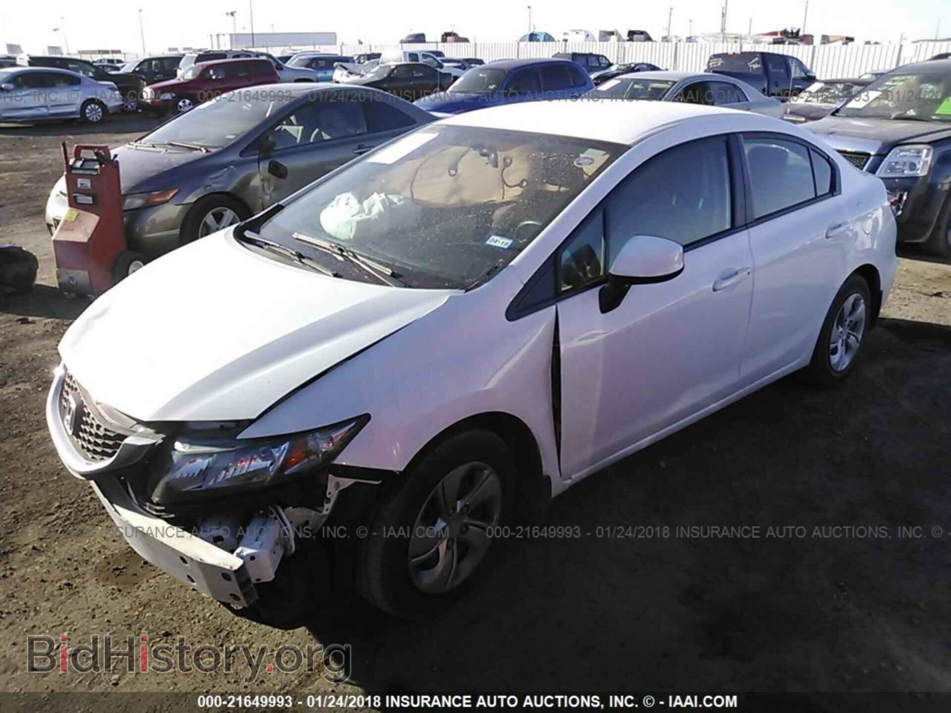 2013 Honda Civic - VIN: 2HGFB2F53DH590815 - Фото 2