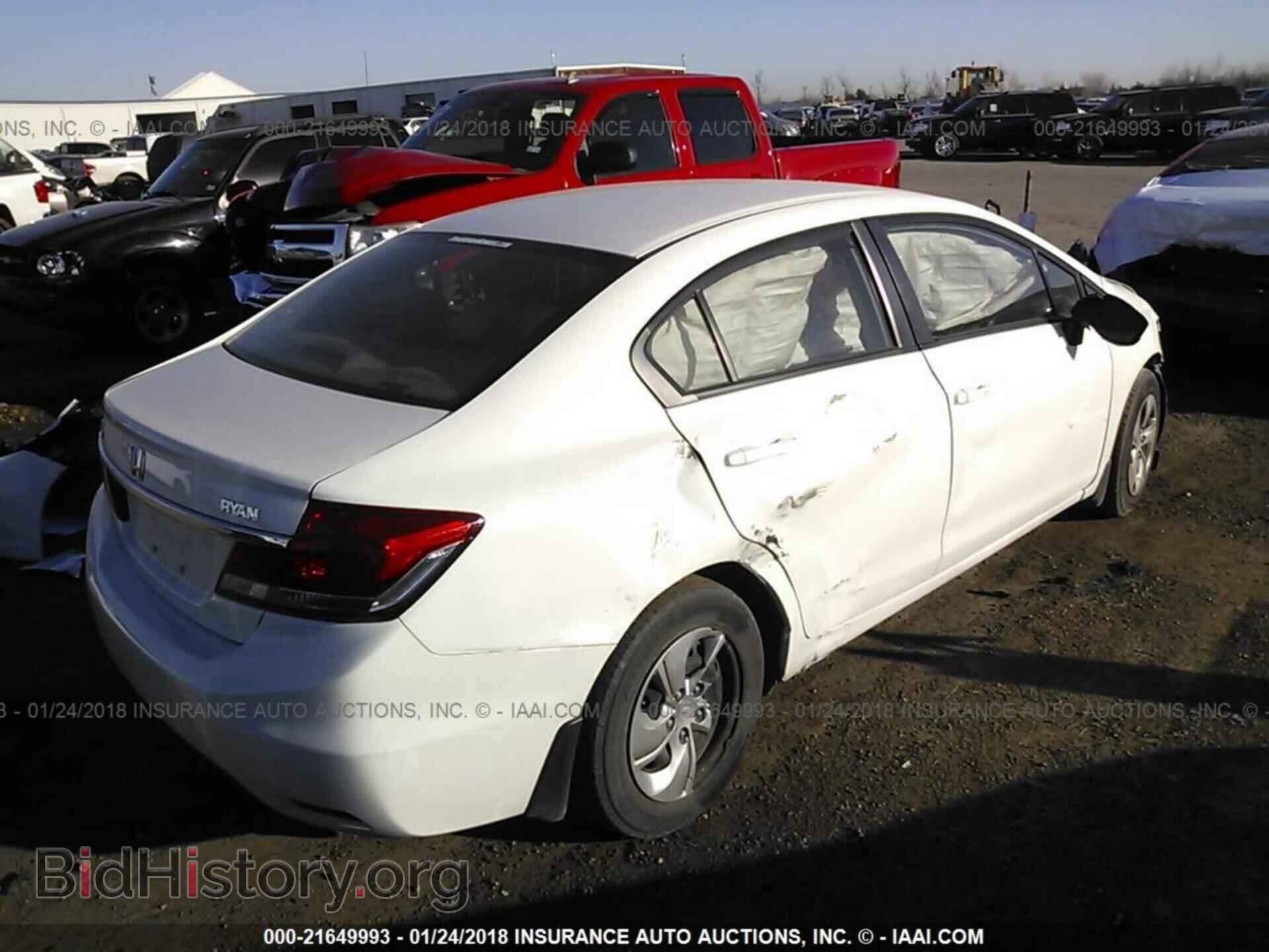 2013 Honda Civic - VIN: 2HGFB2F53DH590815 - Фото 4