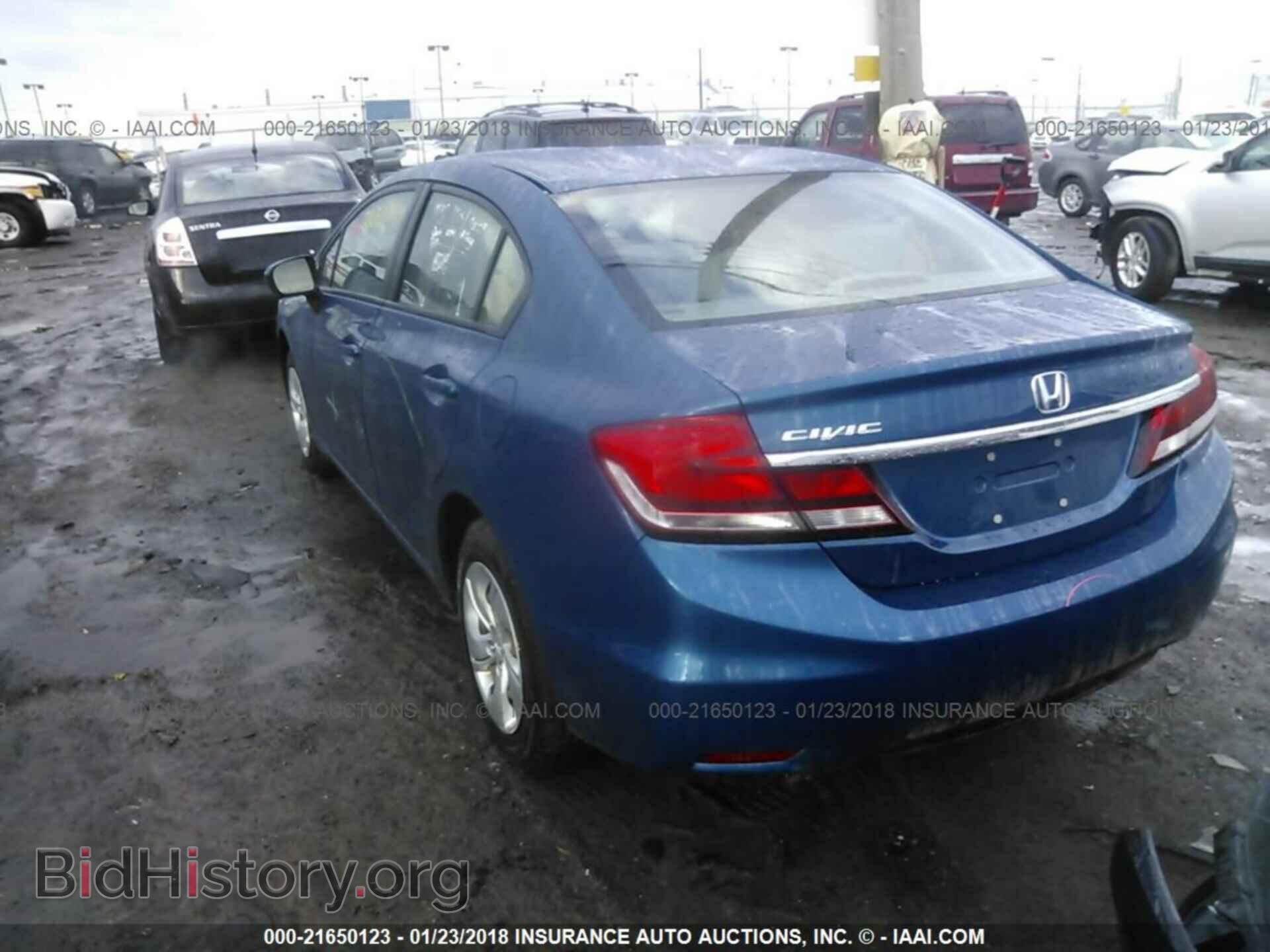 2014 Honda Civic - VIN: 2HGFB2F52EH558519 - Фото 3