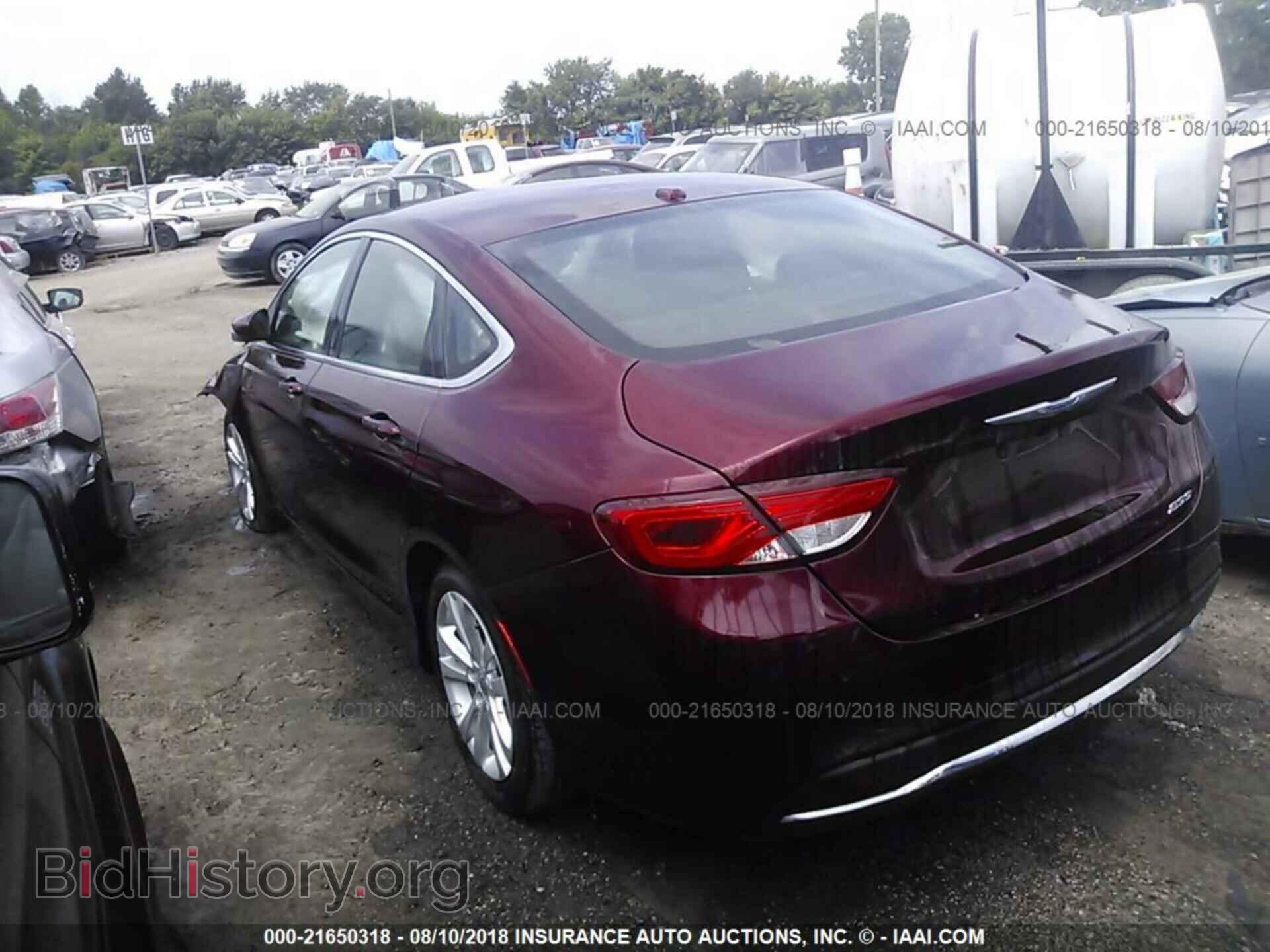 2016 Chrysler 200 - VIN: 1C3CCCAB9GN173748 - Photo 3