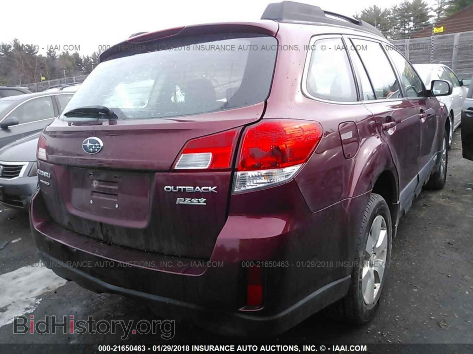 2012 Subaru Outback - VIN: 4S4BRBAC9C3201722 - Фото 4