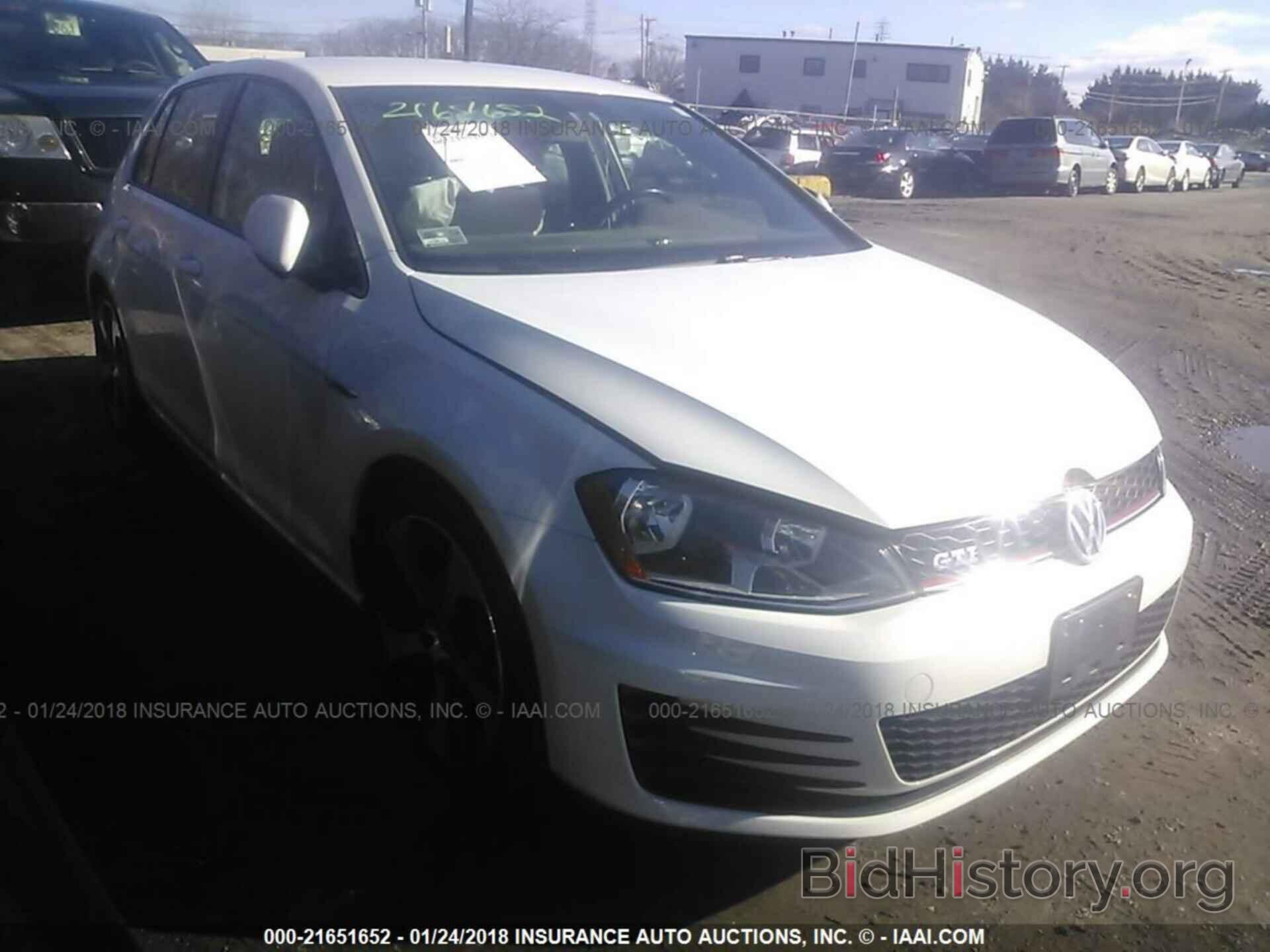 Photo 3VW5T7AU7FM073876 - Volkswagen Gti 2015