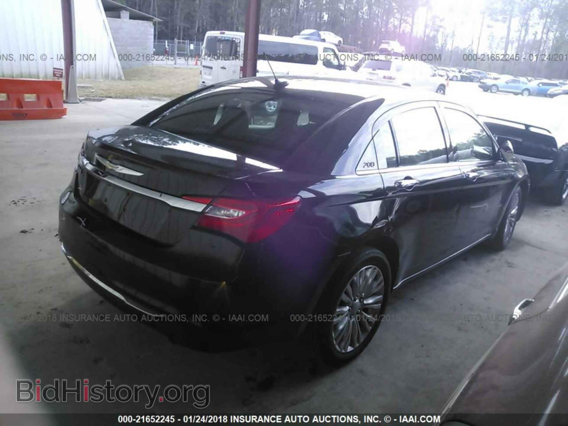 2012 Chrysler 200 - VIN: 1C3CCBCB7CN175919 - Фото 4